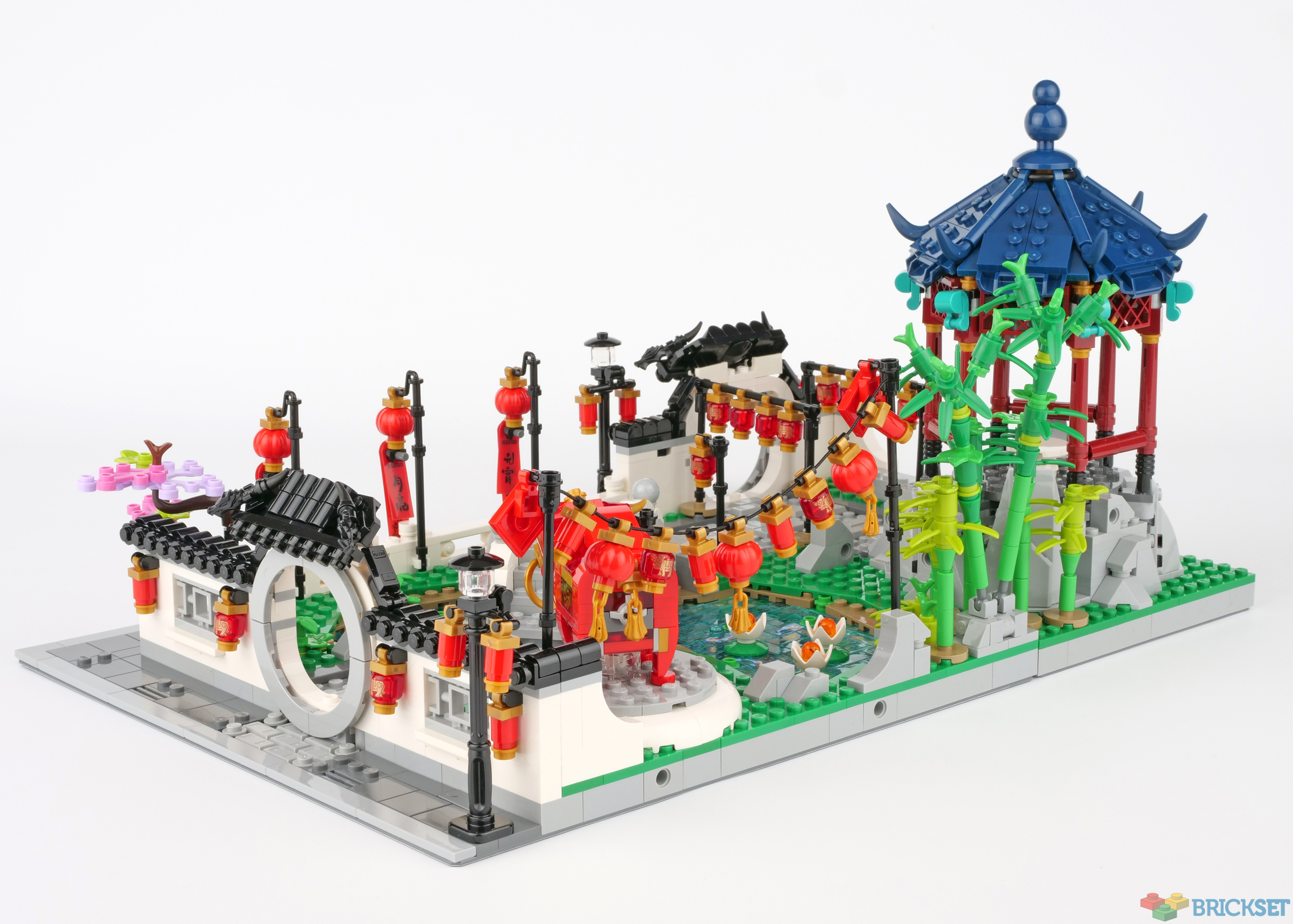 lego spring lantern festival modular