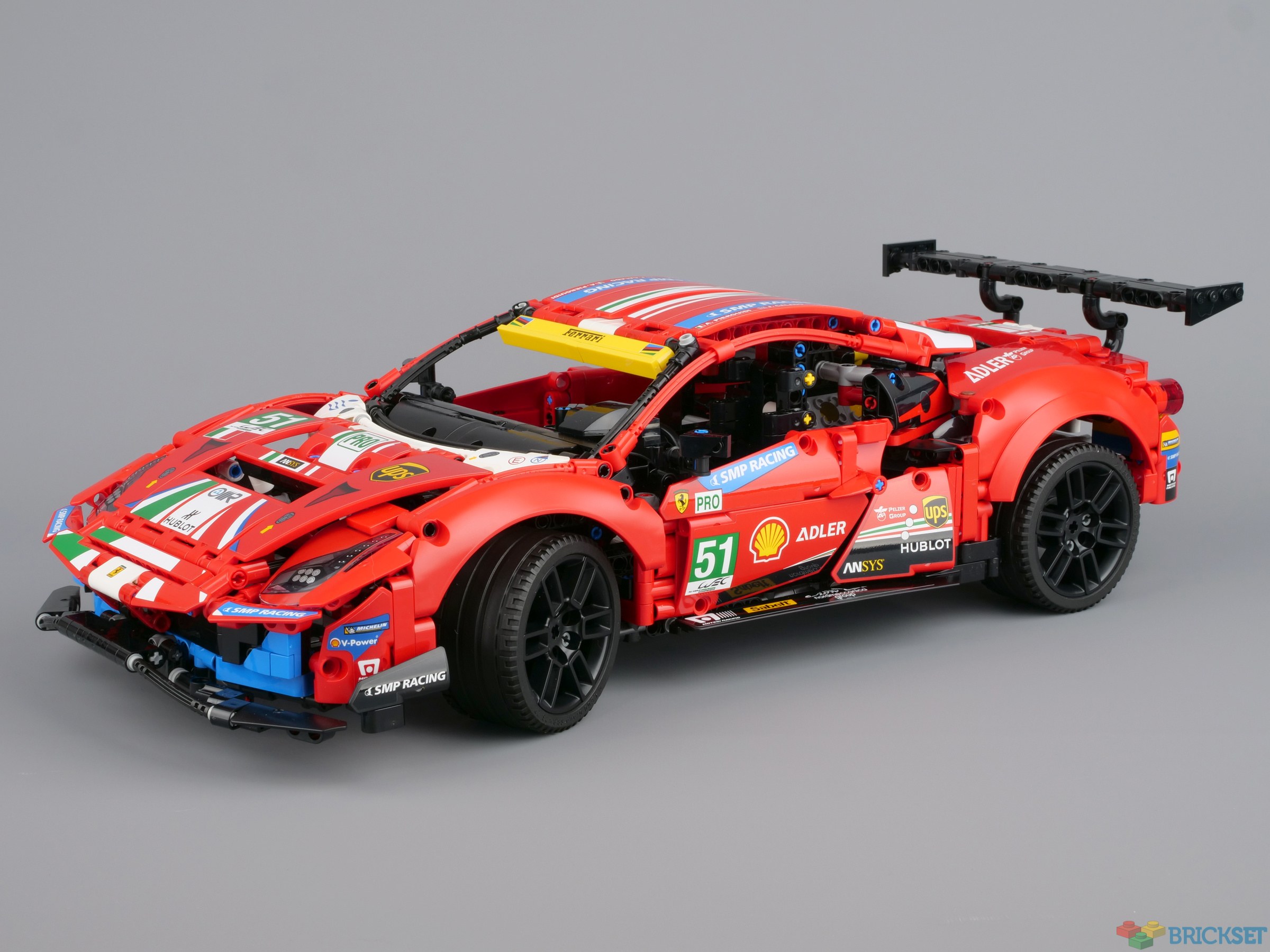 Igangværende kold deres LEGO 42125 Ferrari 488 GTE review | Brickset