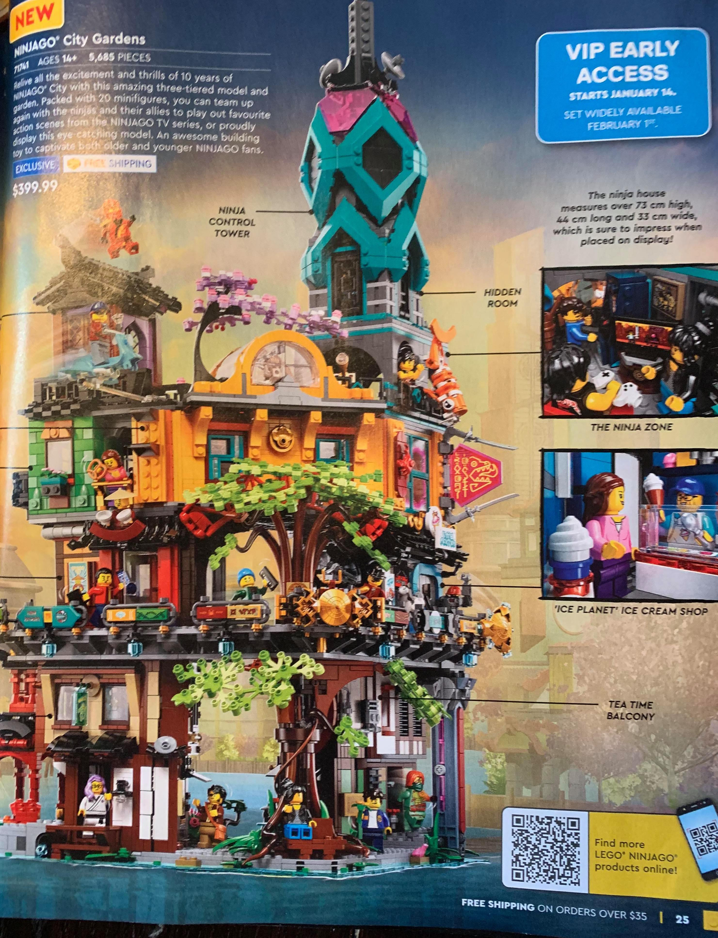 First legitimate picture of Ninjago City Gardens Brickset