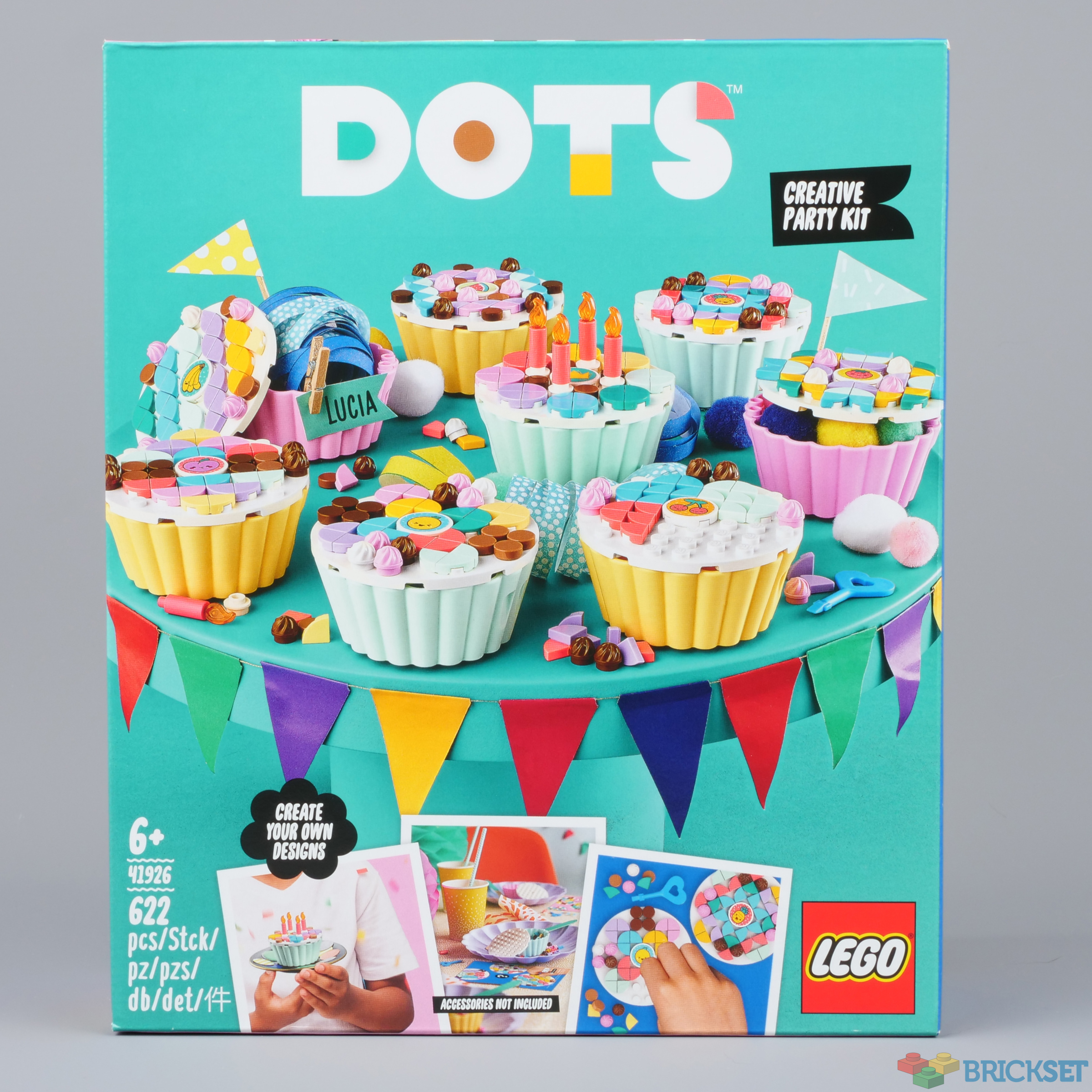 Details about   LEGO DOTS 41926 Creative Party Kit DIY Craft Decorations Kit Kids Gift Set 