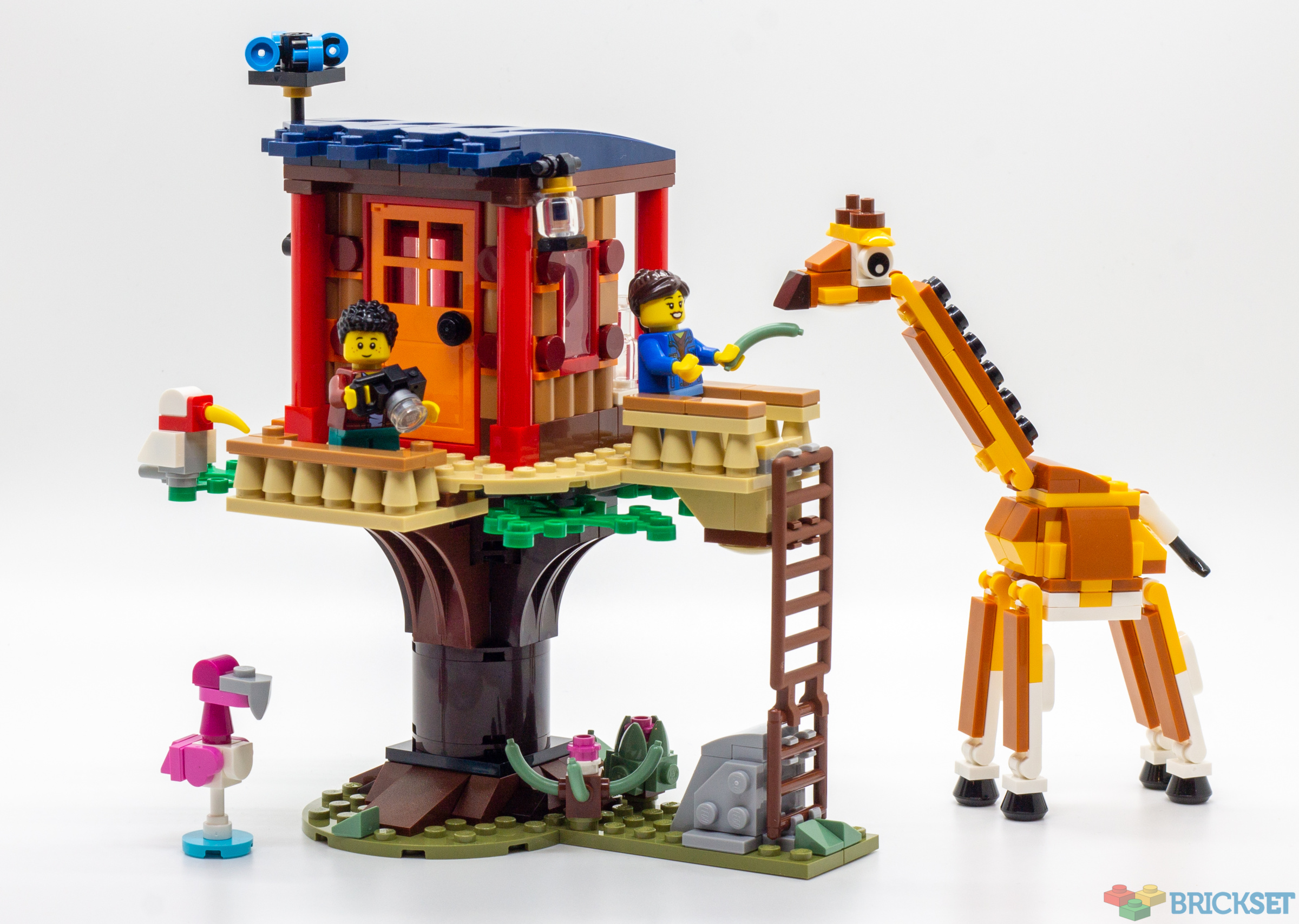 Review: 31116 Safari Tree House Brickset: LEGO guide and database