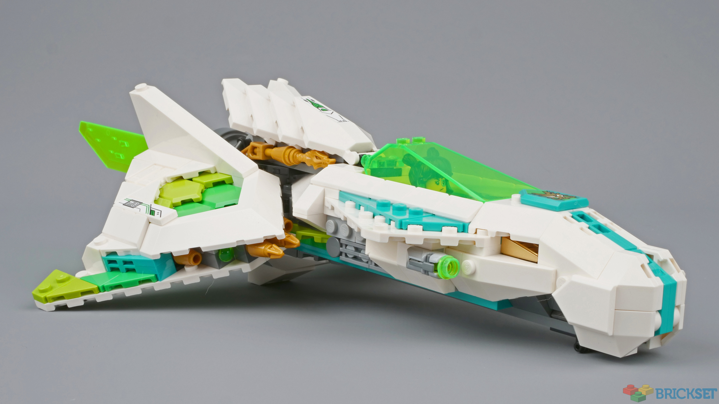 LEGO 80020 White Dragon Horse Jet review Brickset