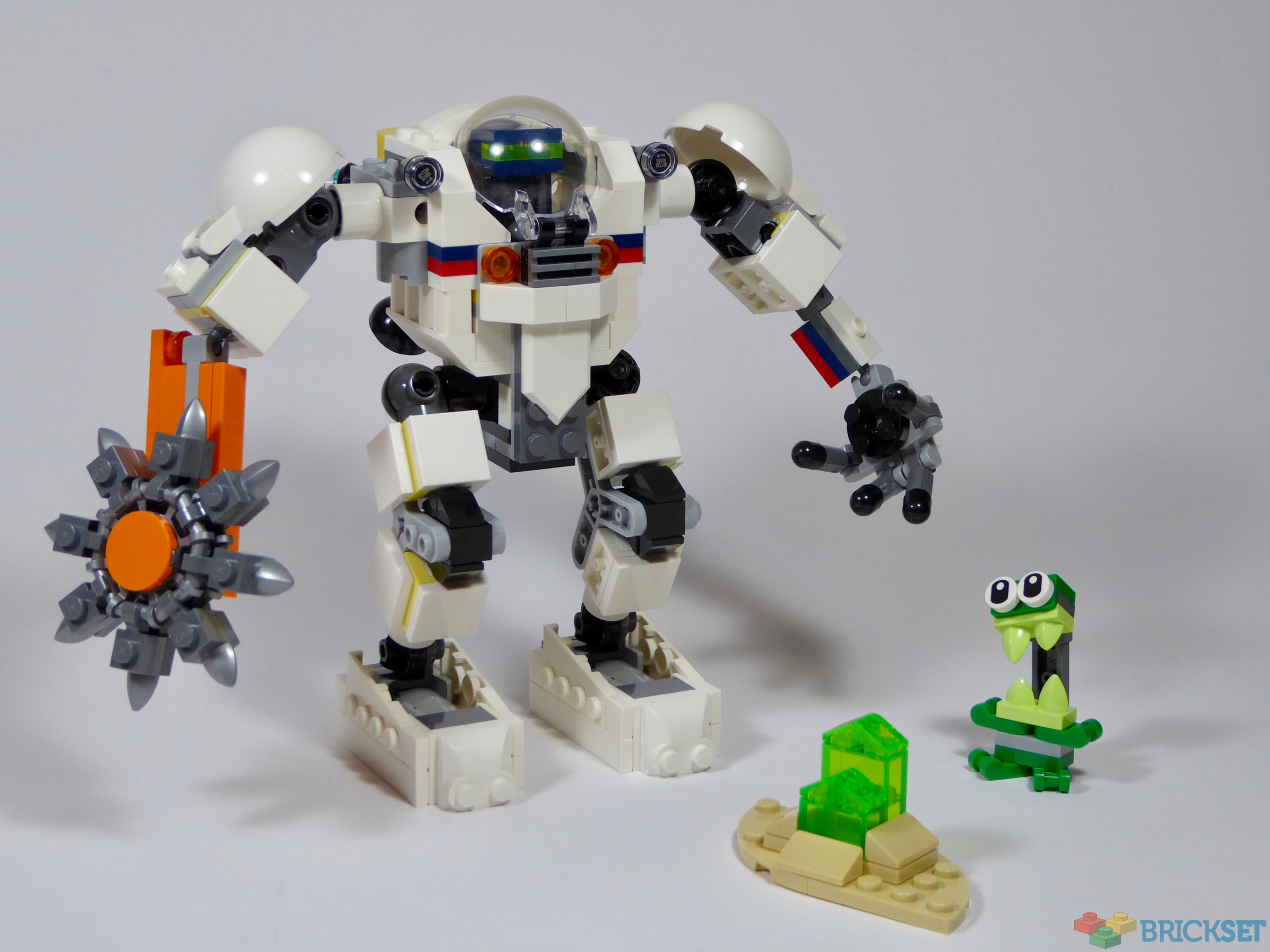 LEGO Red Space Spyrius Robot Droid Minifigure Legs Body Part 