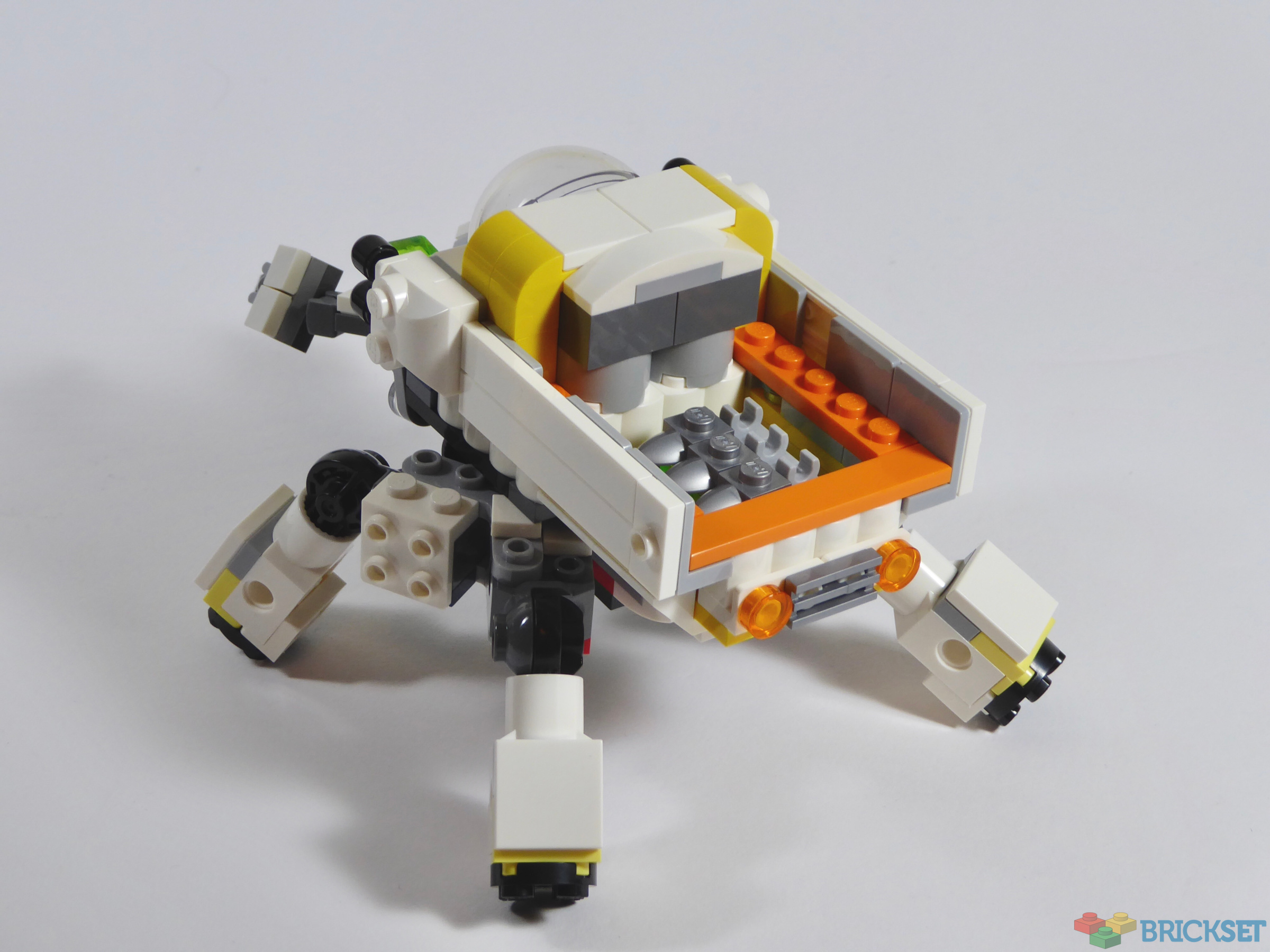 LEGO 31115 Space Mining Mech review | Brickset