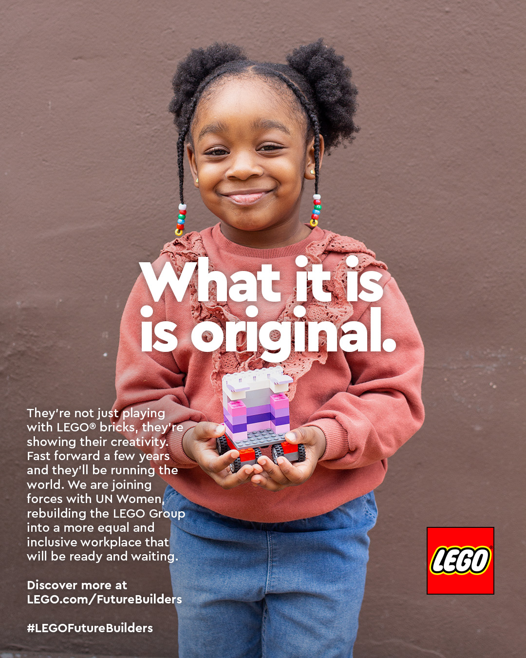 LEGO recreates iconic 1980s advert for IWD | Brickset