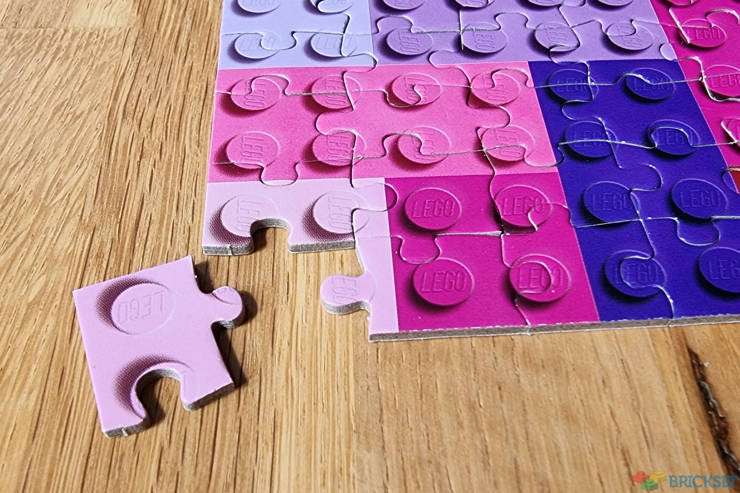 Lego: LEGO Rainbow Bricks Puzzle (Jigsaw)