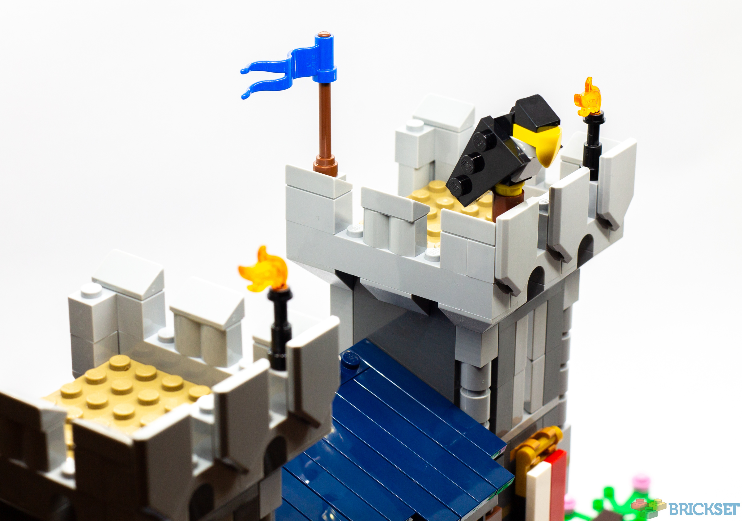 Genuine LEGO Set of 2 City New Style Doors Dark B Silver Cage Prison Castle 
