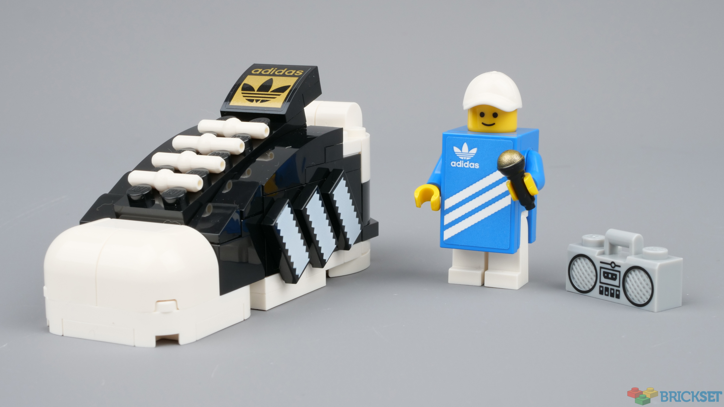 Review: 40486 Mini Adidas Originals Superstar | Brickset: LEGO set ...