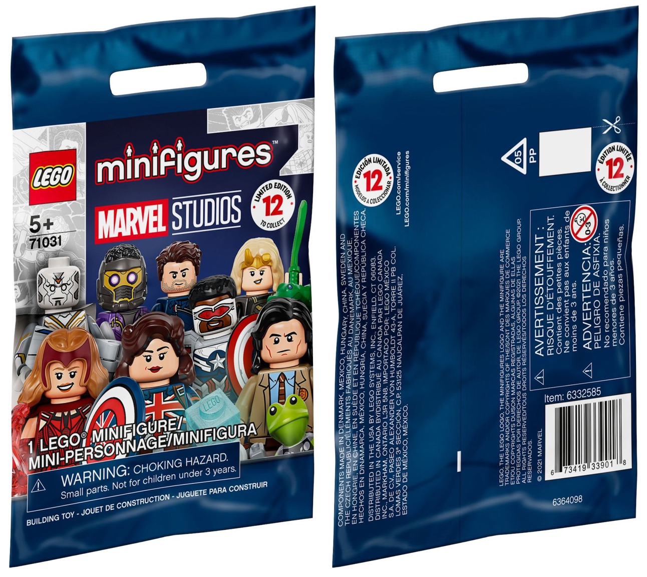 71031 Marvel Collectable Minifigures revealed!