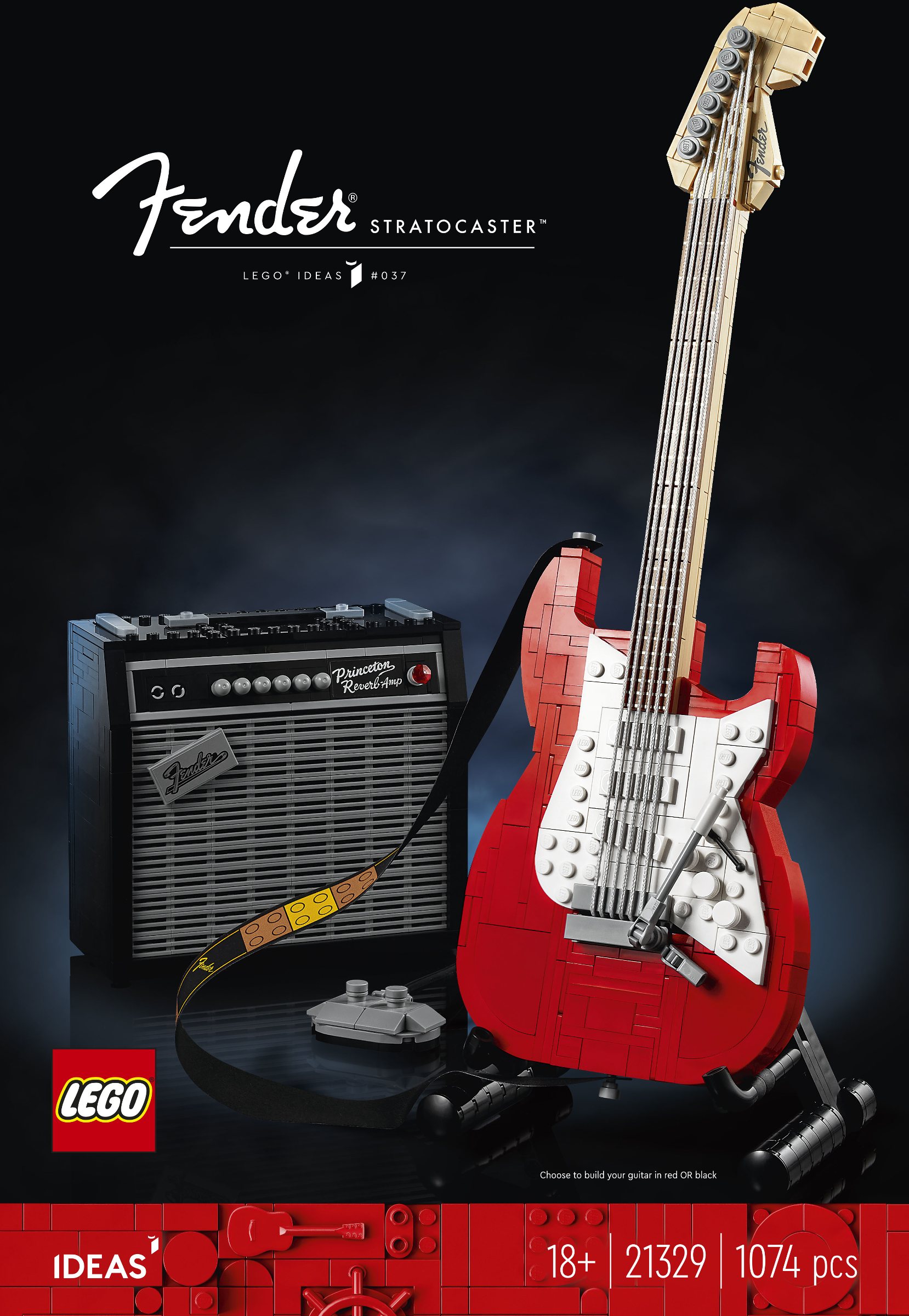 lego guitar fender