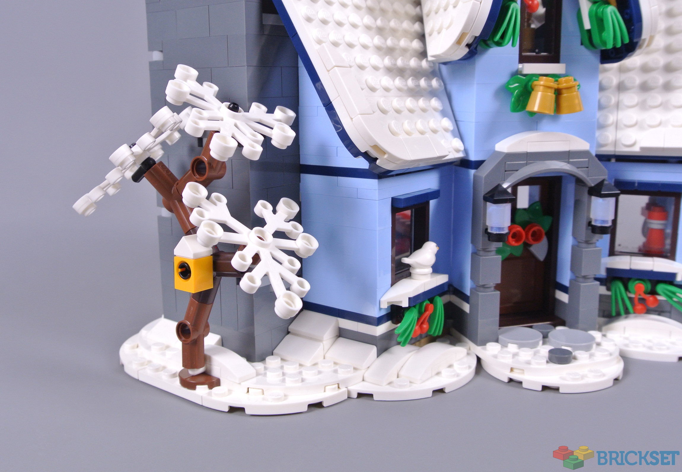 LEGO City Park Scene With Bench Tree Trash Bin Flowers Minifigure Accessory Gift 