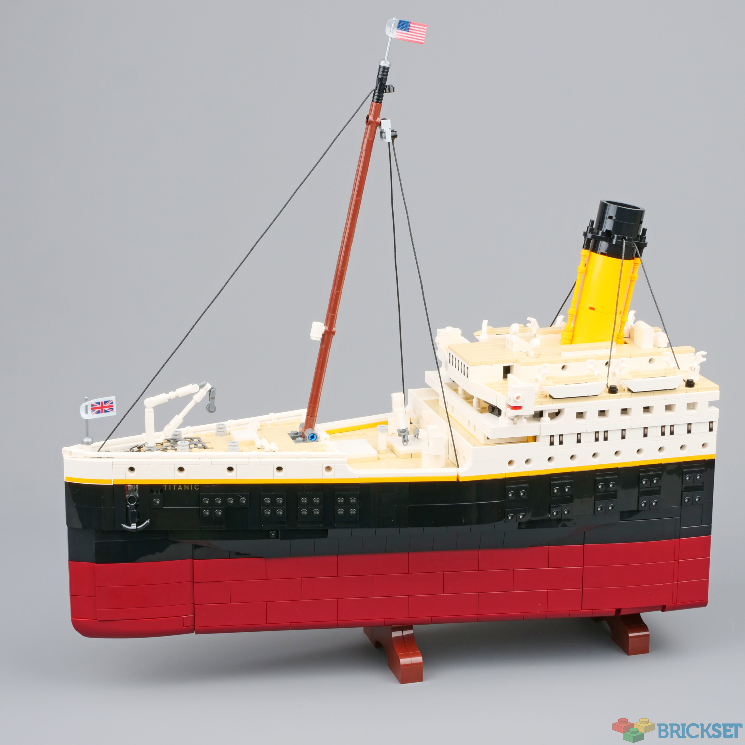 LEGO's new Titanic scale model is its biggest ever set