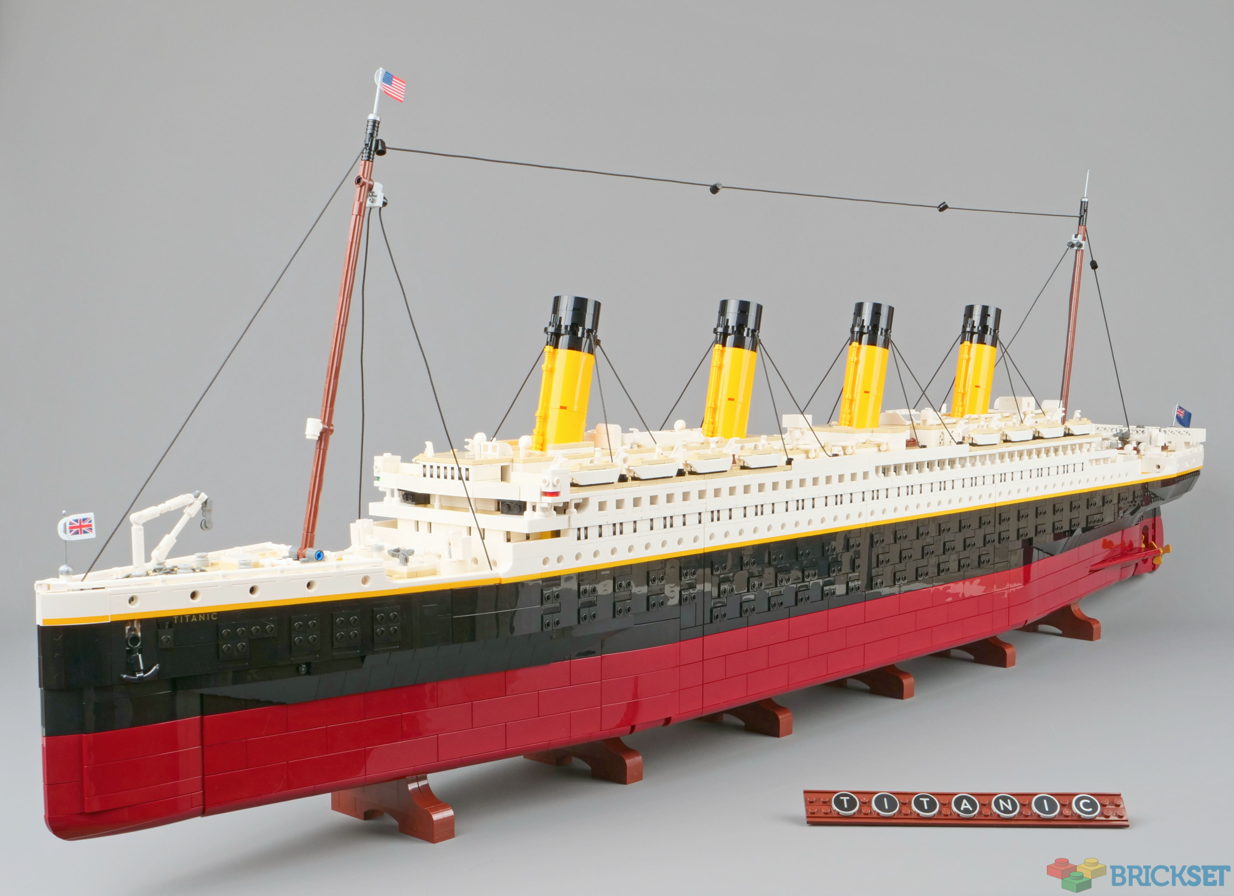 In less than 48 Hours, I've completed the Lego Titanic! A set I've wanted  to build since 2012 when I was 7! : r/titanic