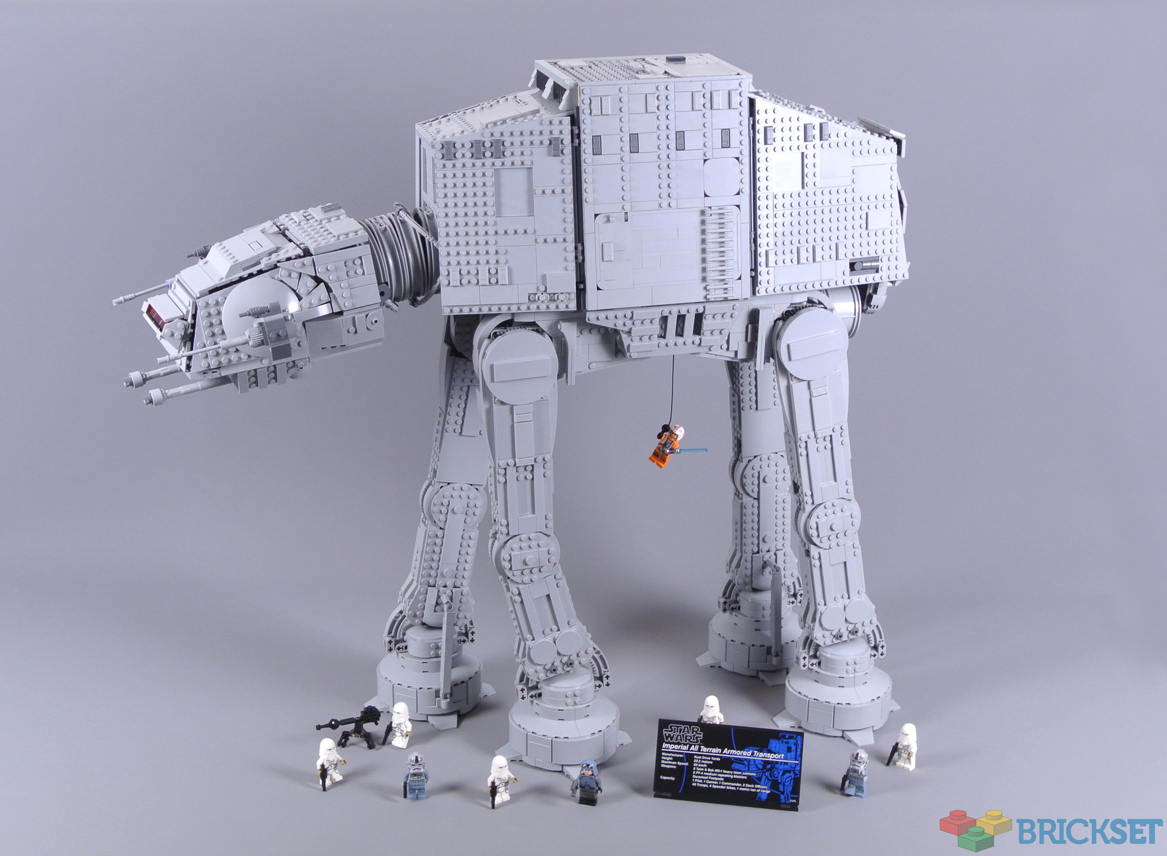 Here's how big the LEGO 75313 UCS AT-AT is (size comparison) - Jay's Brick  Blog