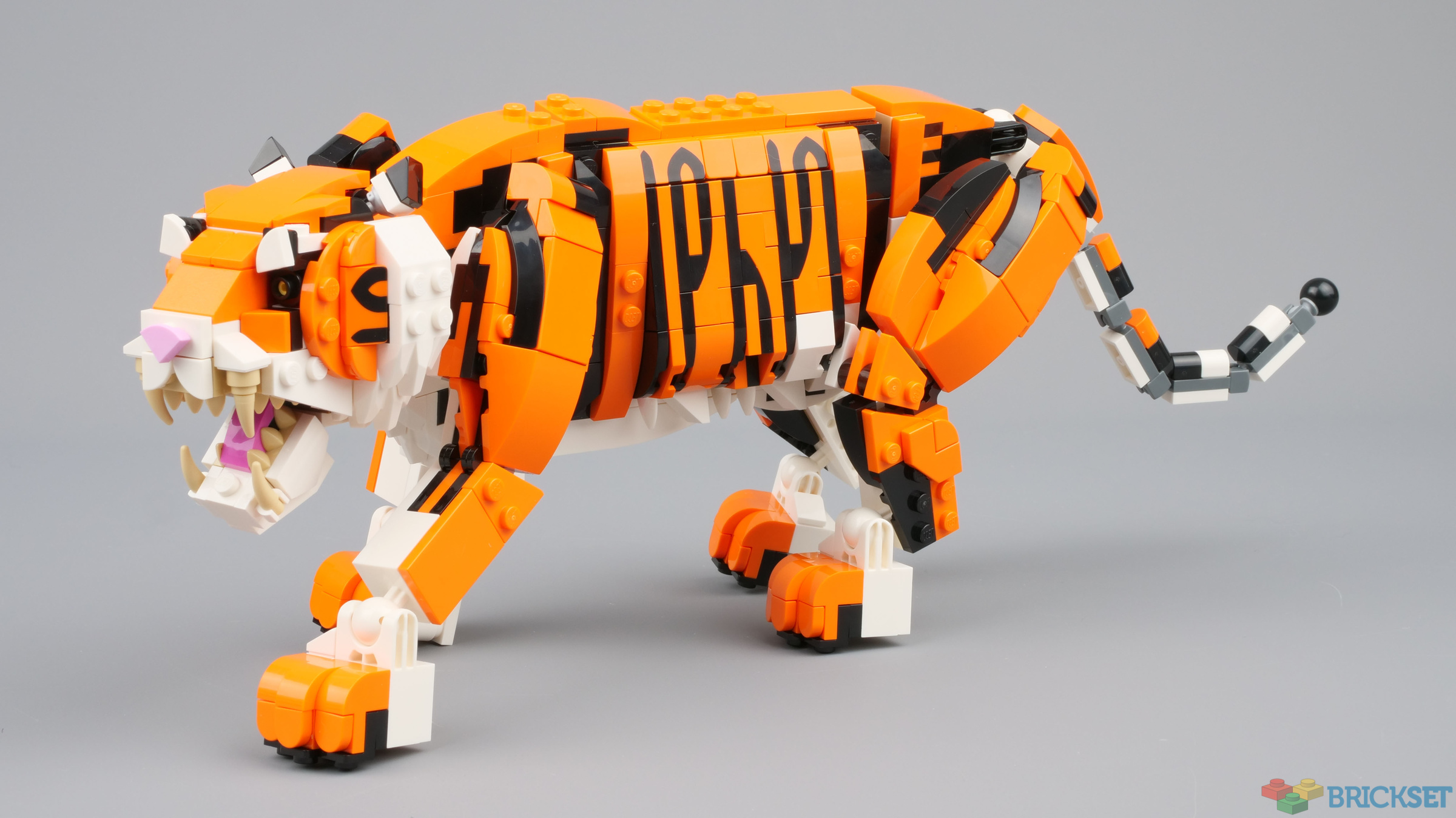 Næb Tochi træ få øje på Review: 31129 Majestic Tiger, part 1 | Brickset: LEGO set guide and database