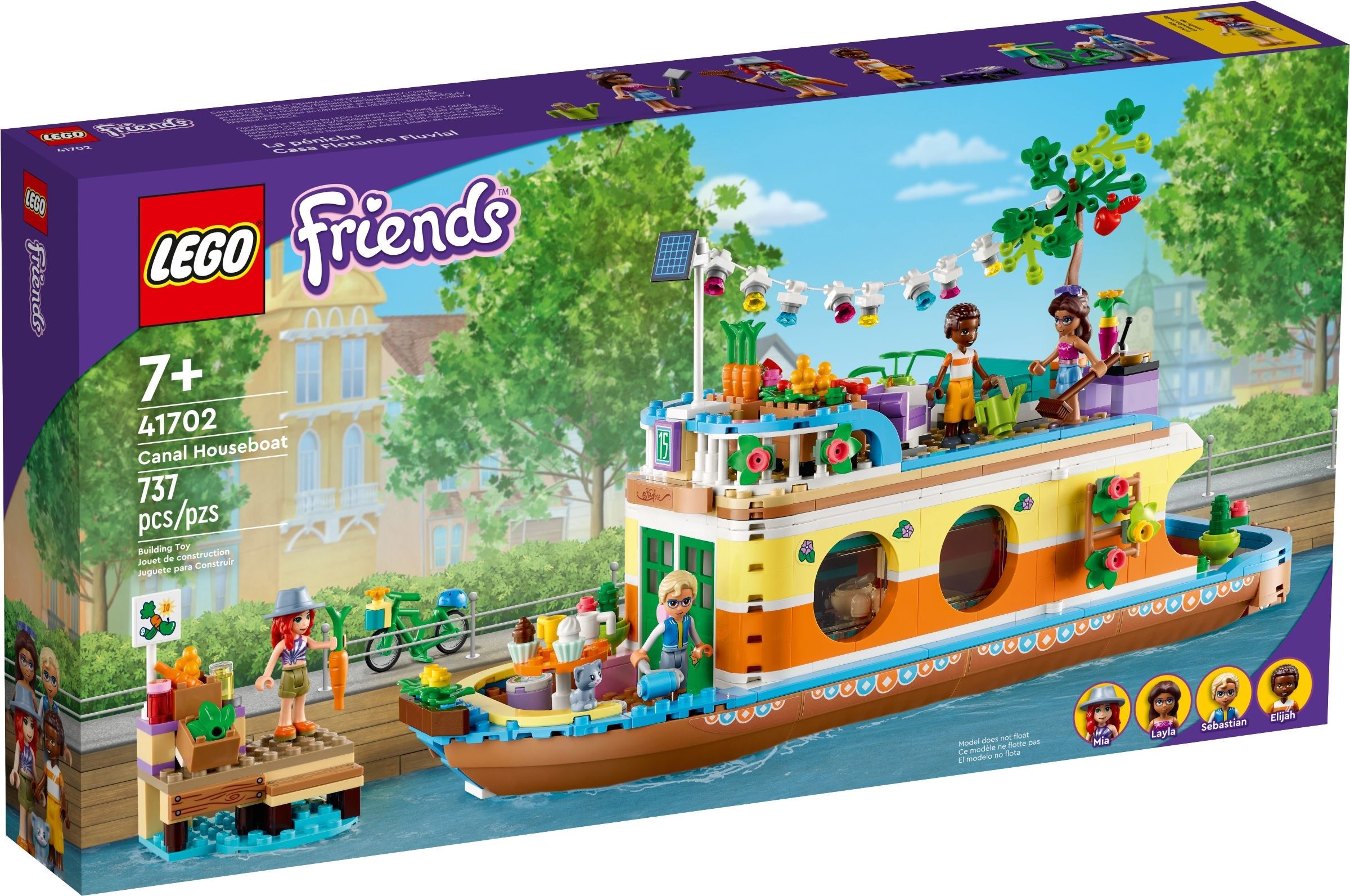 LEGO 41702 Canal Houseboat review | Brickset