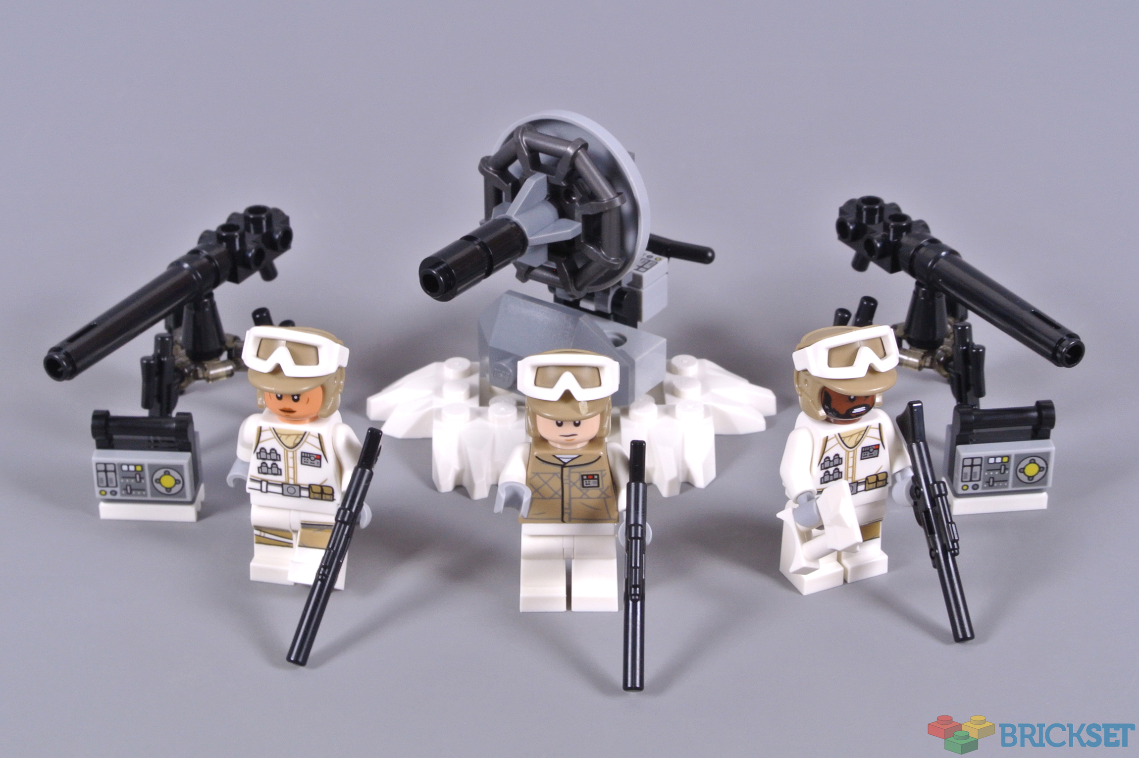 LEGO Minifigure NOT Included Bdc2384 Custom Modern Weapons Multi-pack for Minifigures Metallic Gray