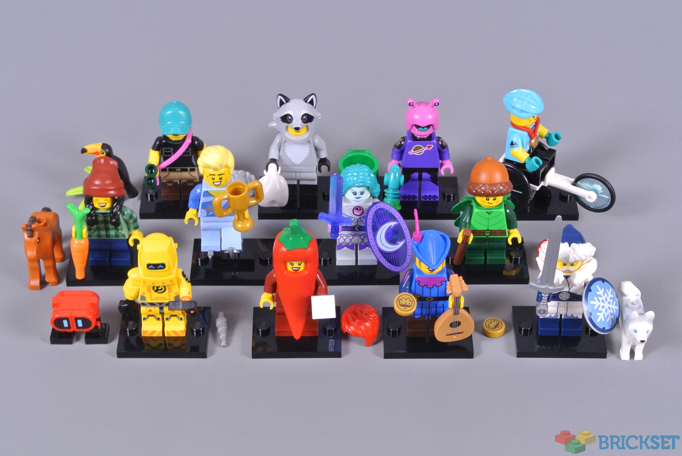 20 Lego Minifigures Random Grab Bag All With Accessories Figure Fun Gift  Variety of Characters Space Town Mix 