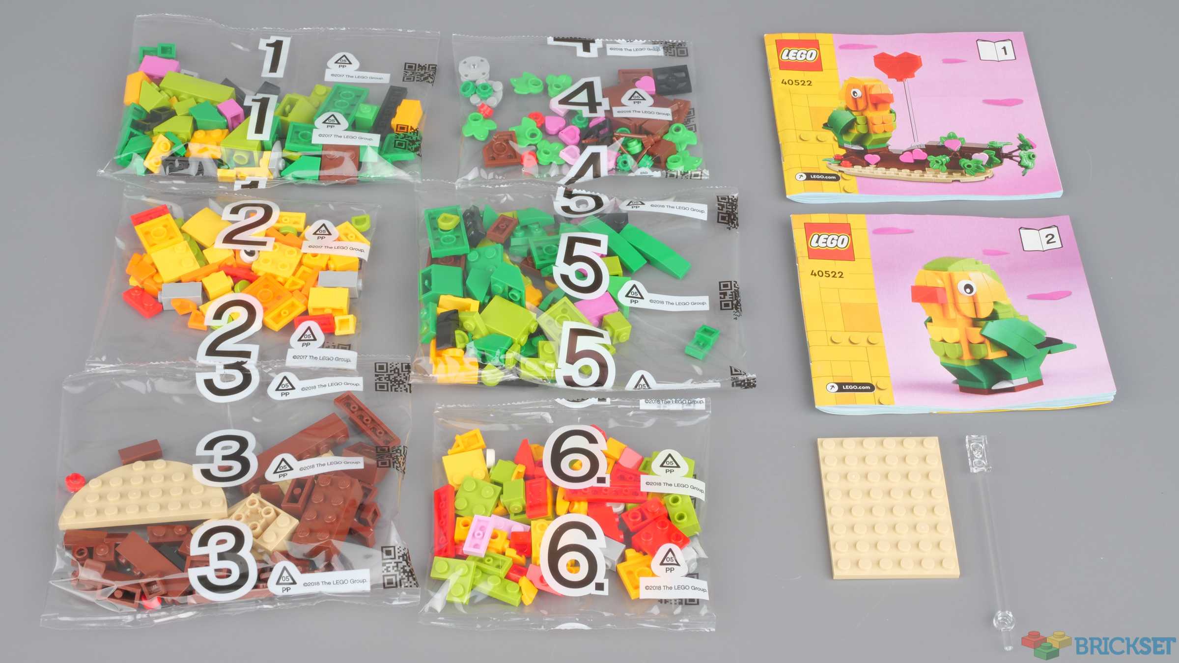 LEGO 40522 Valentine Lovebirds review
