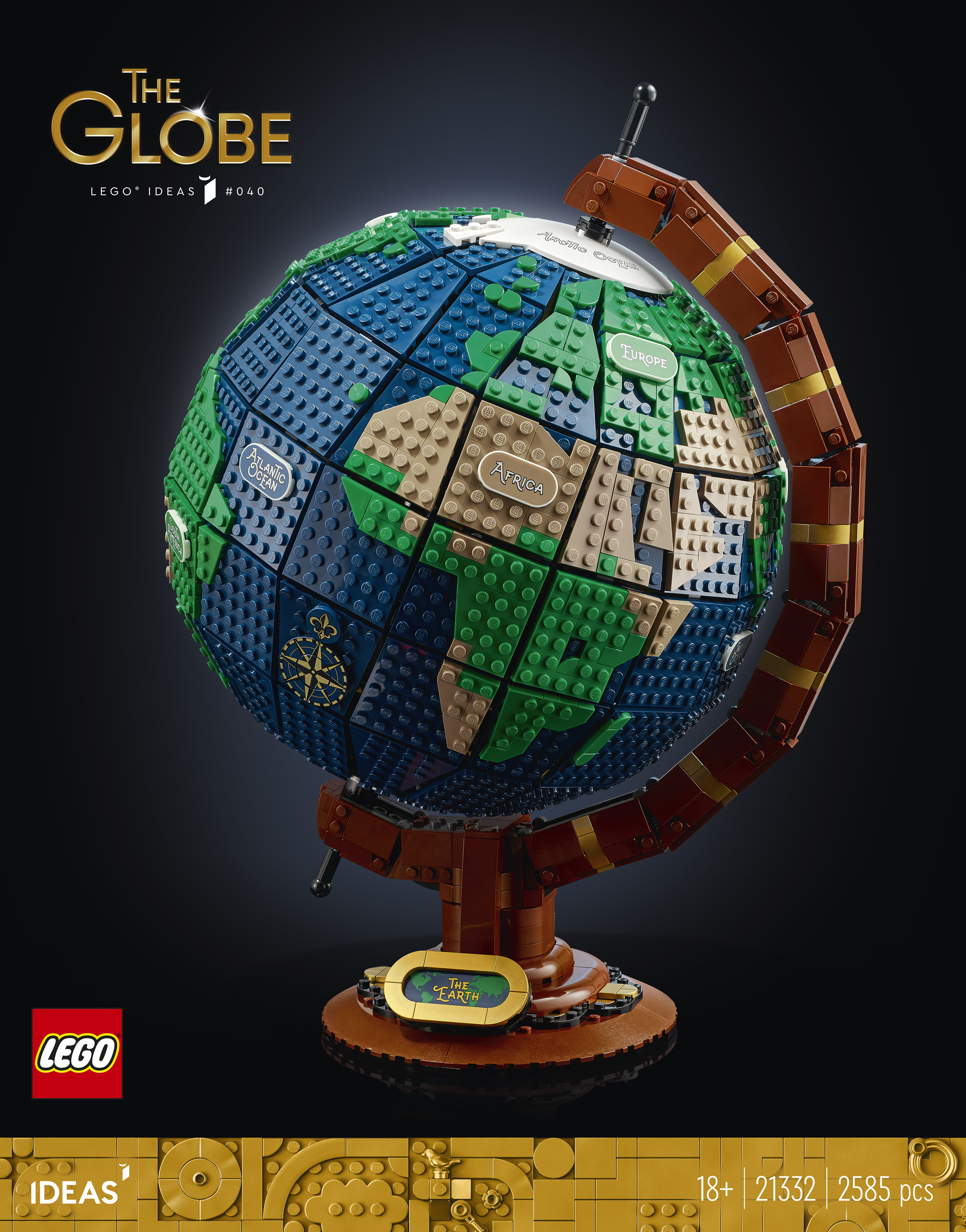 LEGO Ideas The Globe 21332 by LEGO Systems Inc.