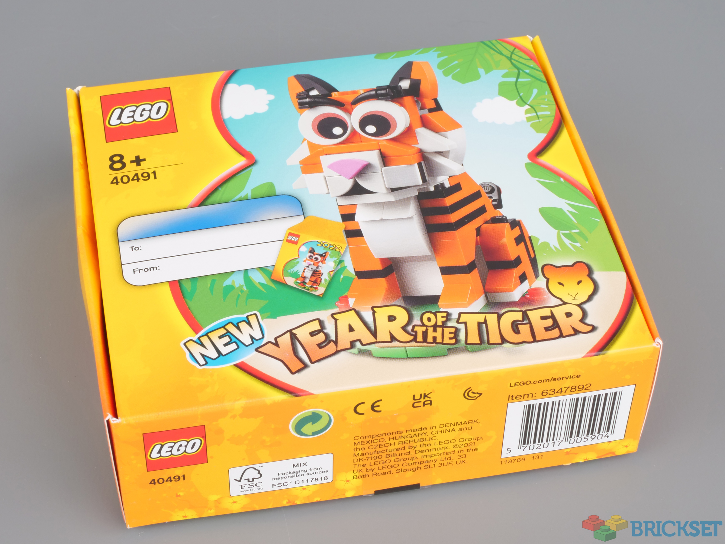 Review: of the Tiger | Brickset: LEGO set guide database