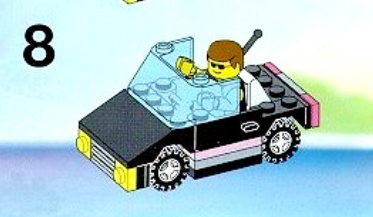 New LEGO Lot of 2 White 4x4 Car Vehicle Mudguard Plates 