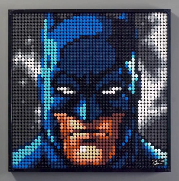 minecraft pixel art grid easy batman