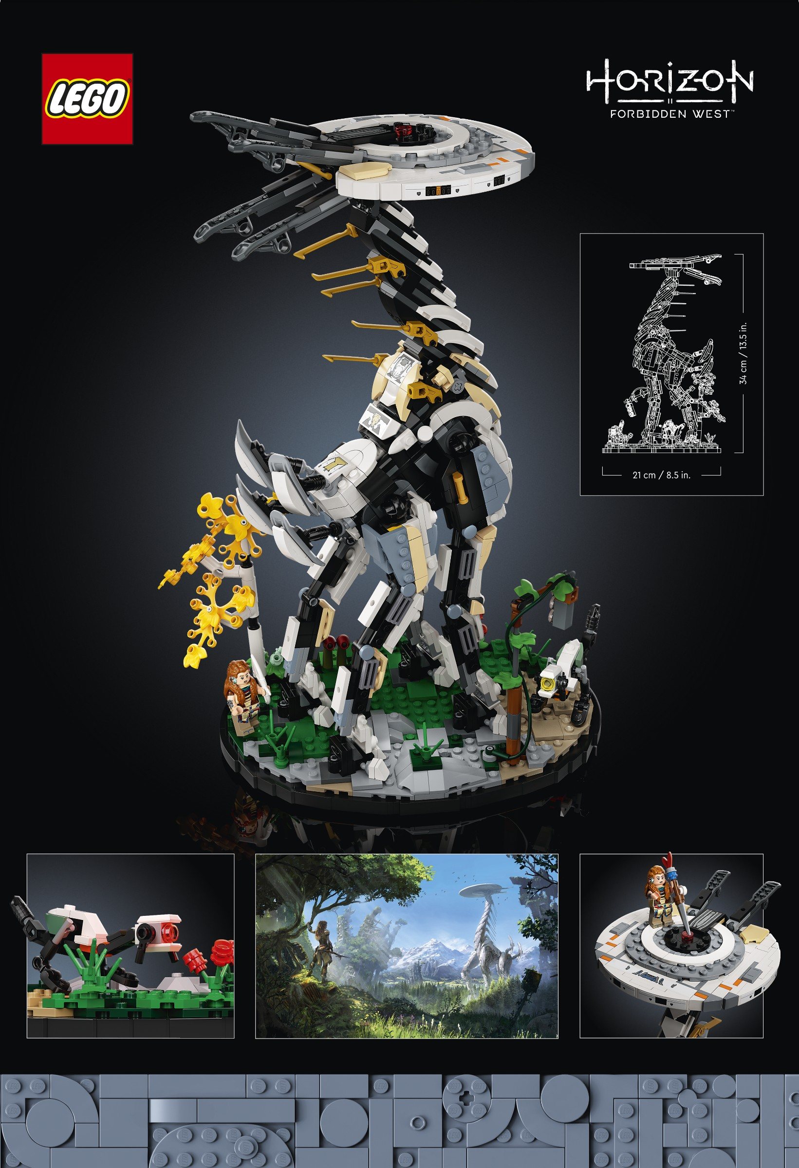 LEGO Creates Tallneck Set From 'Horizon Forbidden West