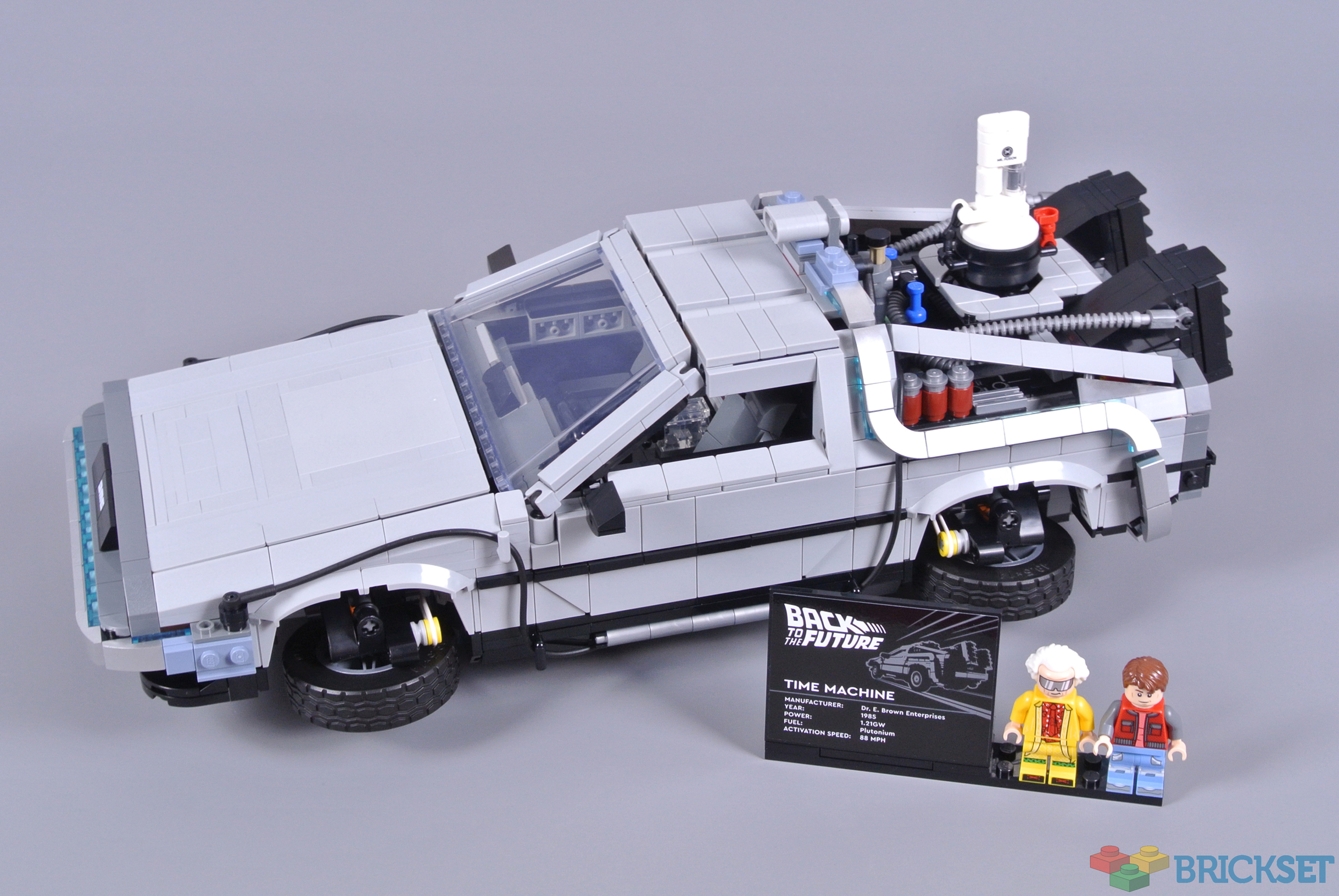 LEGO Back to the Future DeLorean Time Machine Gets Official