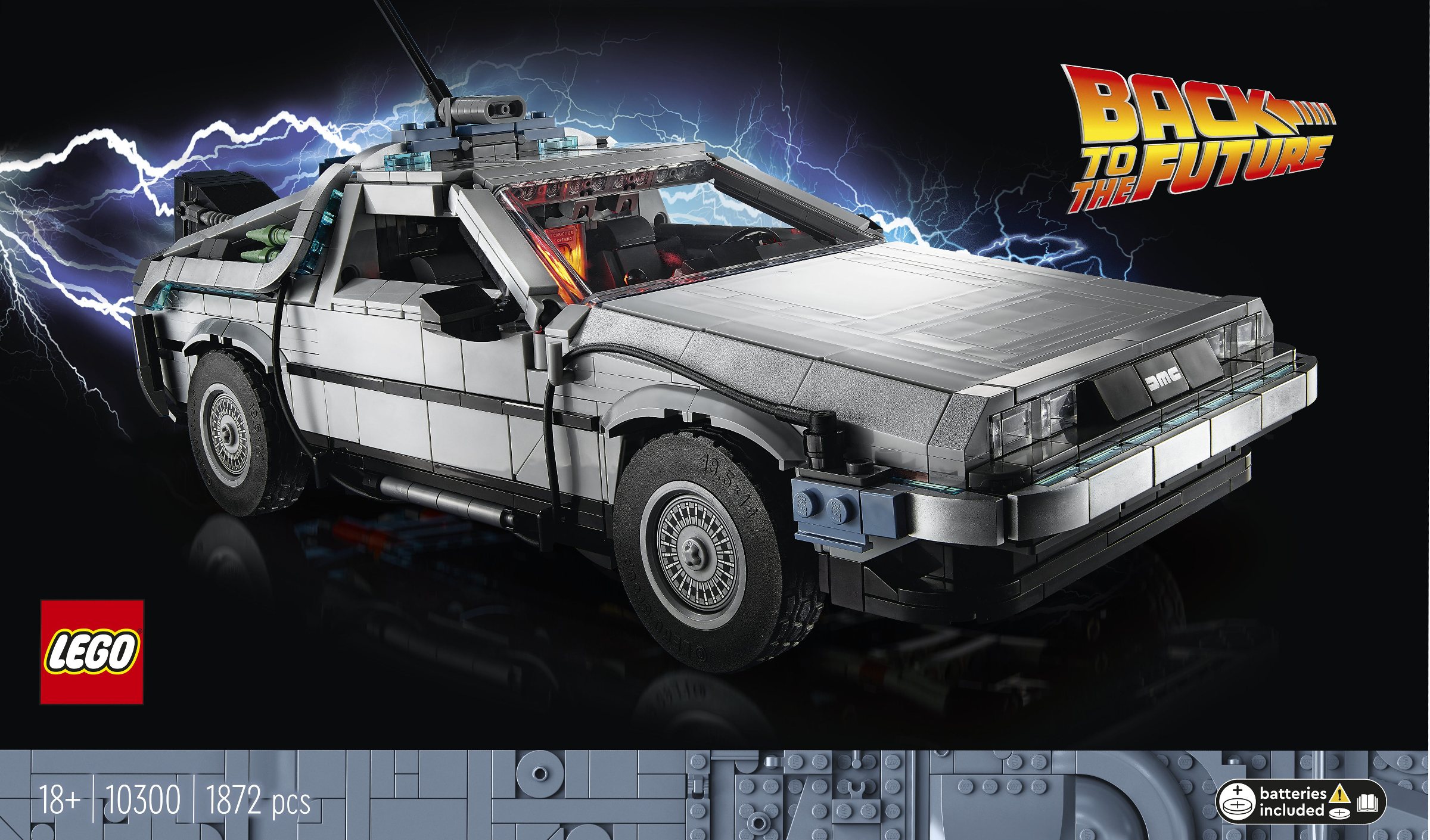 BTTF DeLorean time machine revealed! | Brickset: LEGO set guide and database