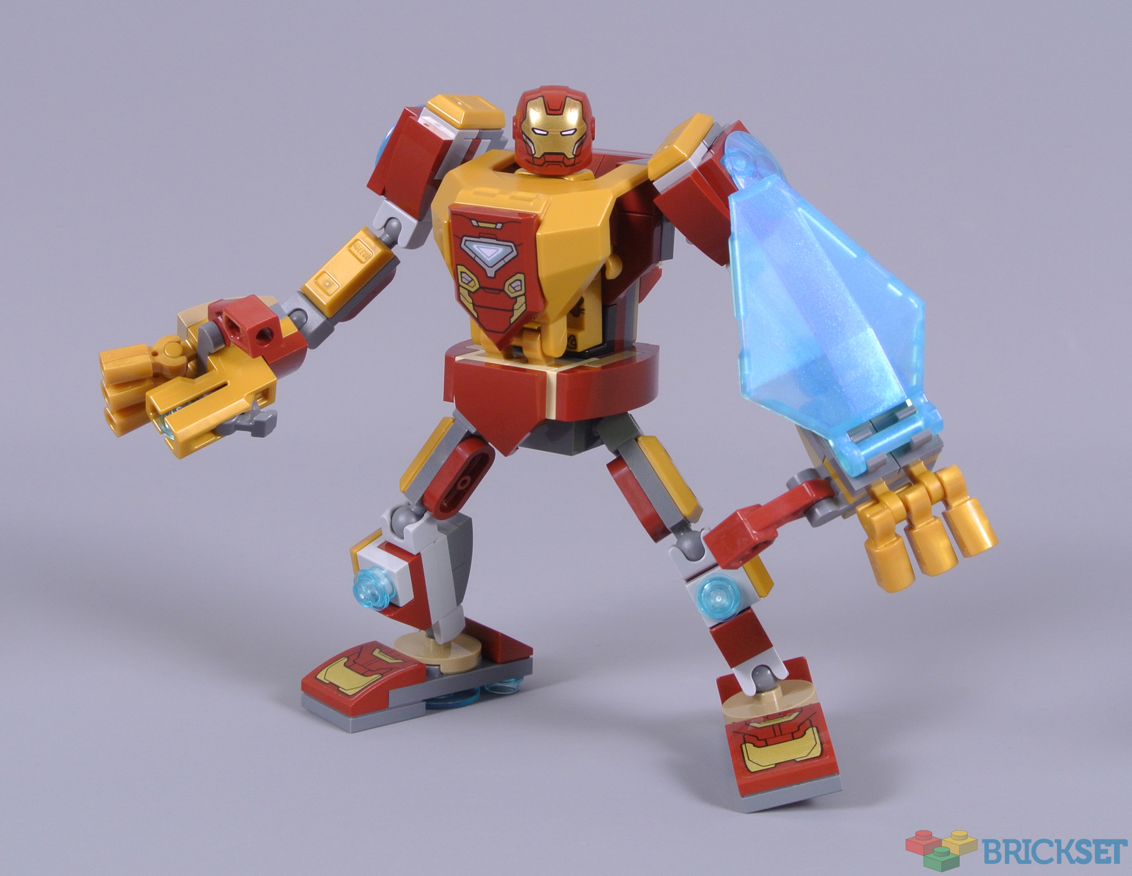 LEGO Marvel 76203 Iron Man Mech Armor - LEGO Speed Build Review