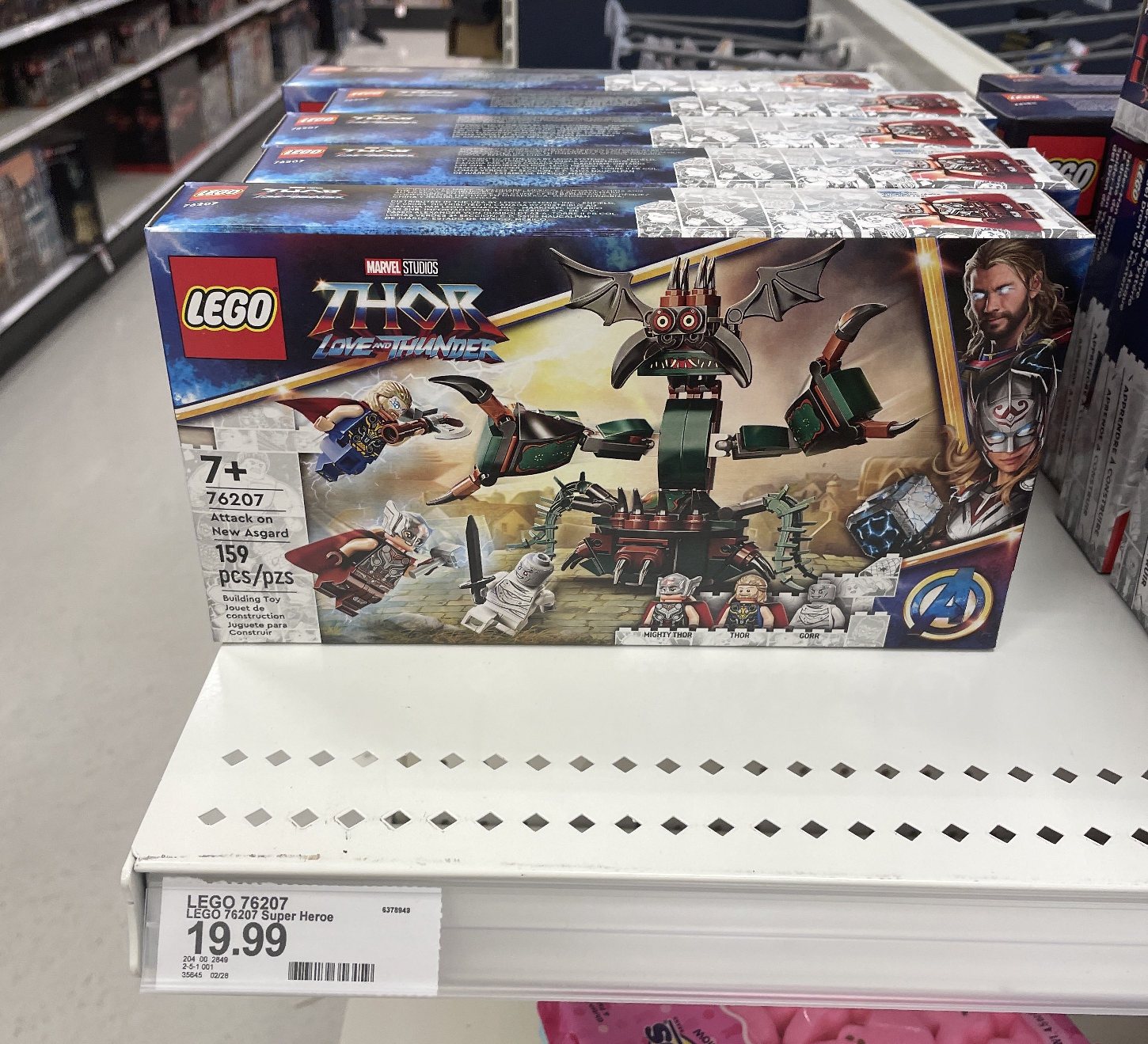 New THOR LEGO Set and Toys Reveal Look at LOVE AND THUNDER