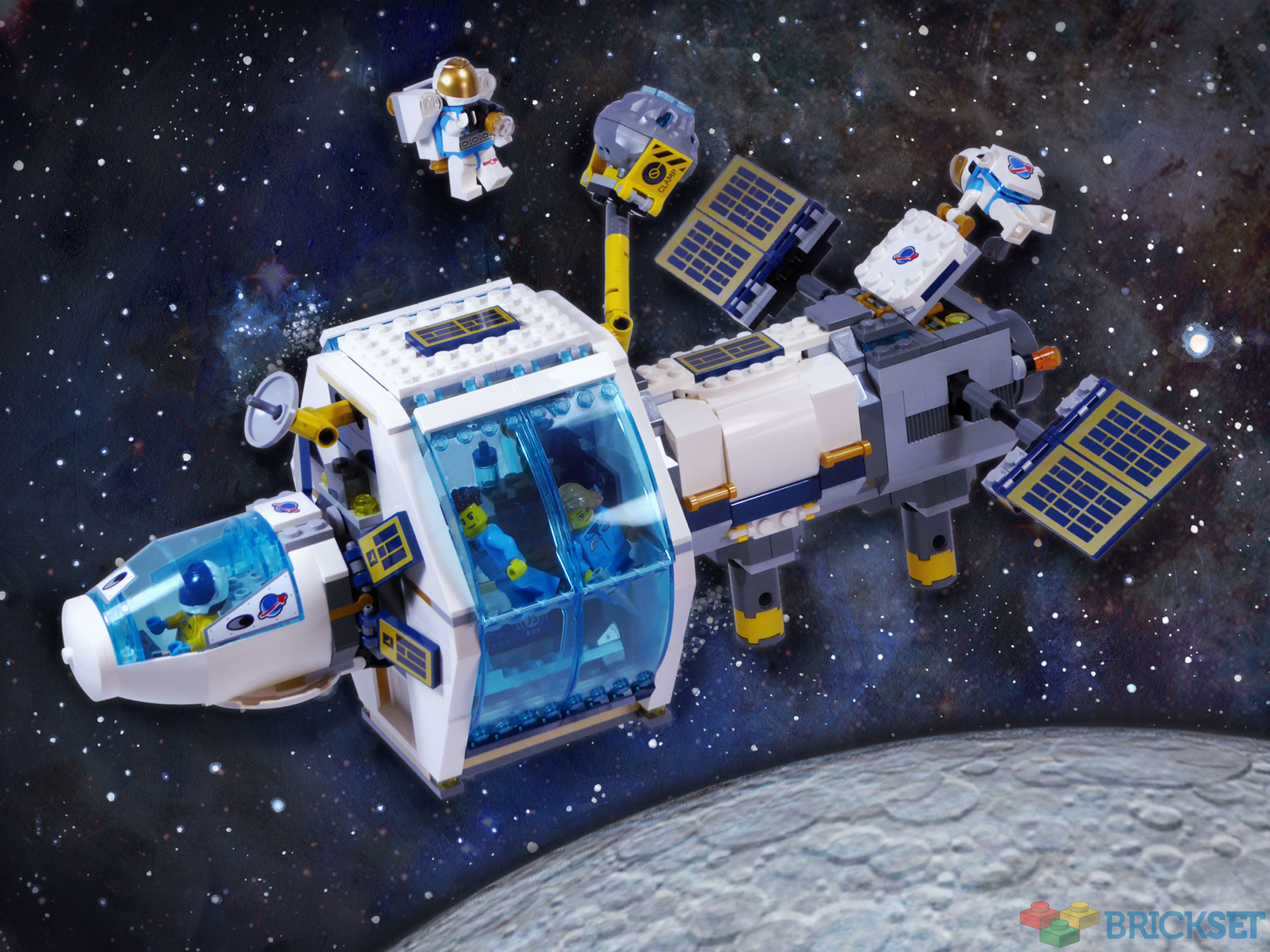 The new NASA display all set up : r/lego