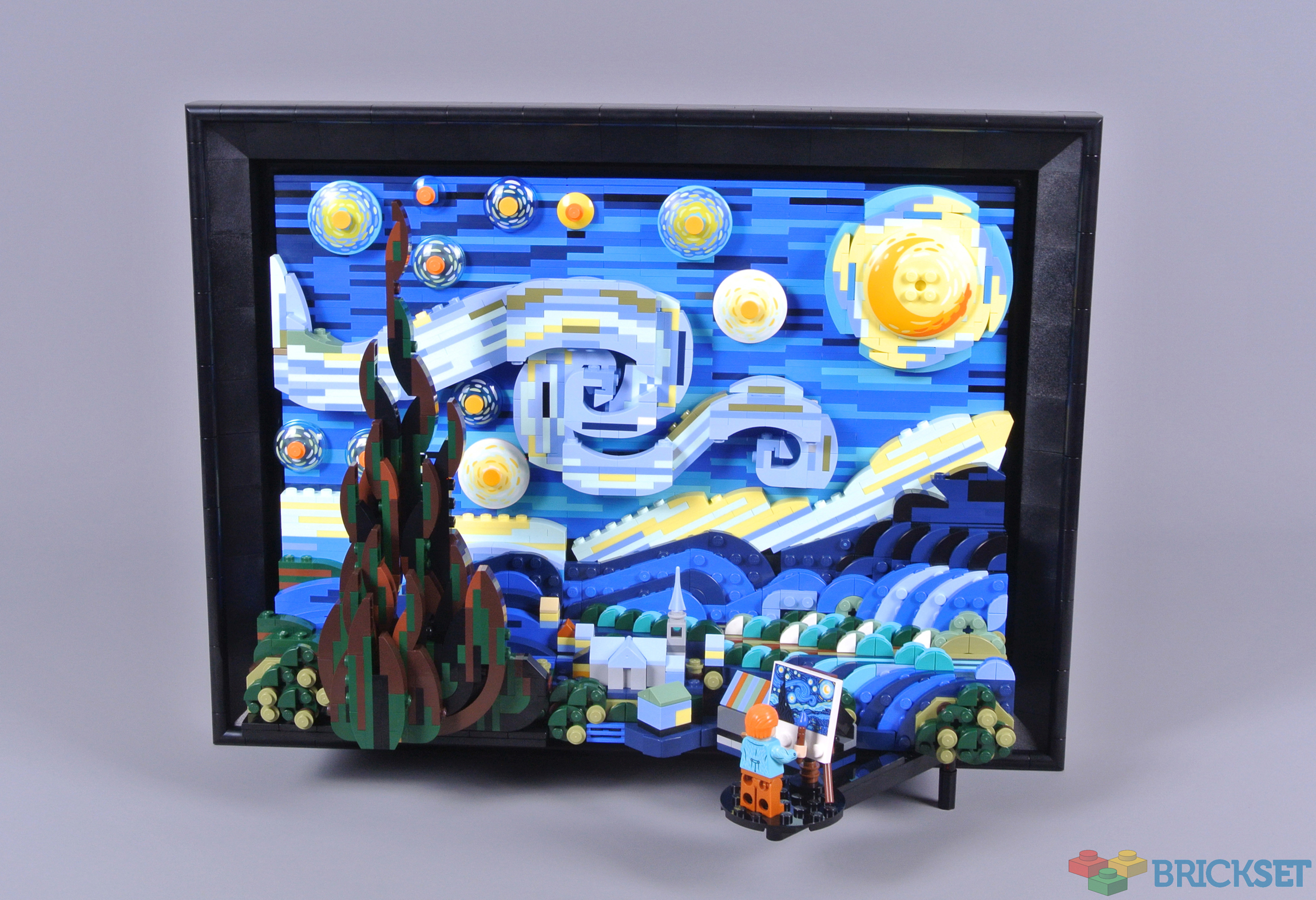 LEGO Ideas 21333: The Starry Night - You'll Gogh nuts for this one.  [Review] - The Brothers Brick