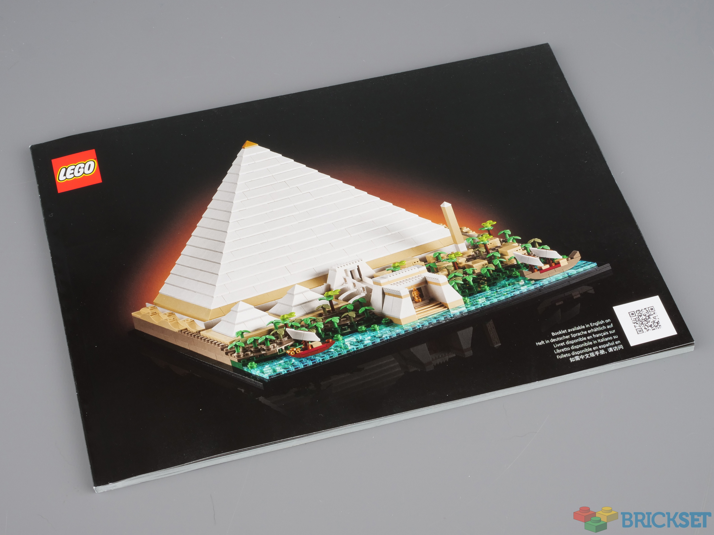 Great Pyramid LEGO of Brickset Giza | The review 21058