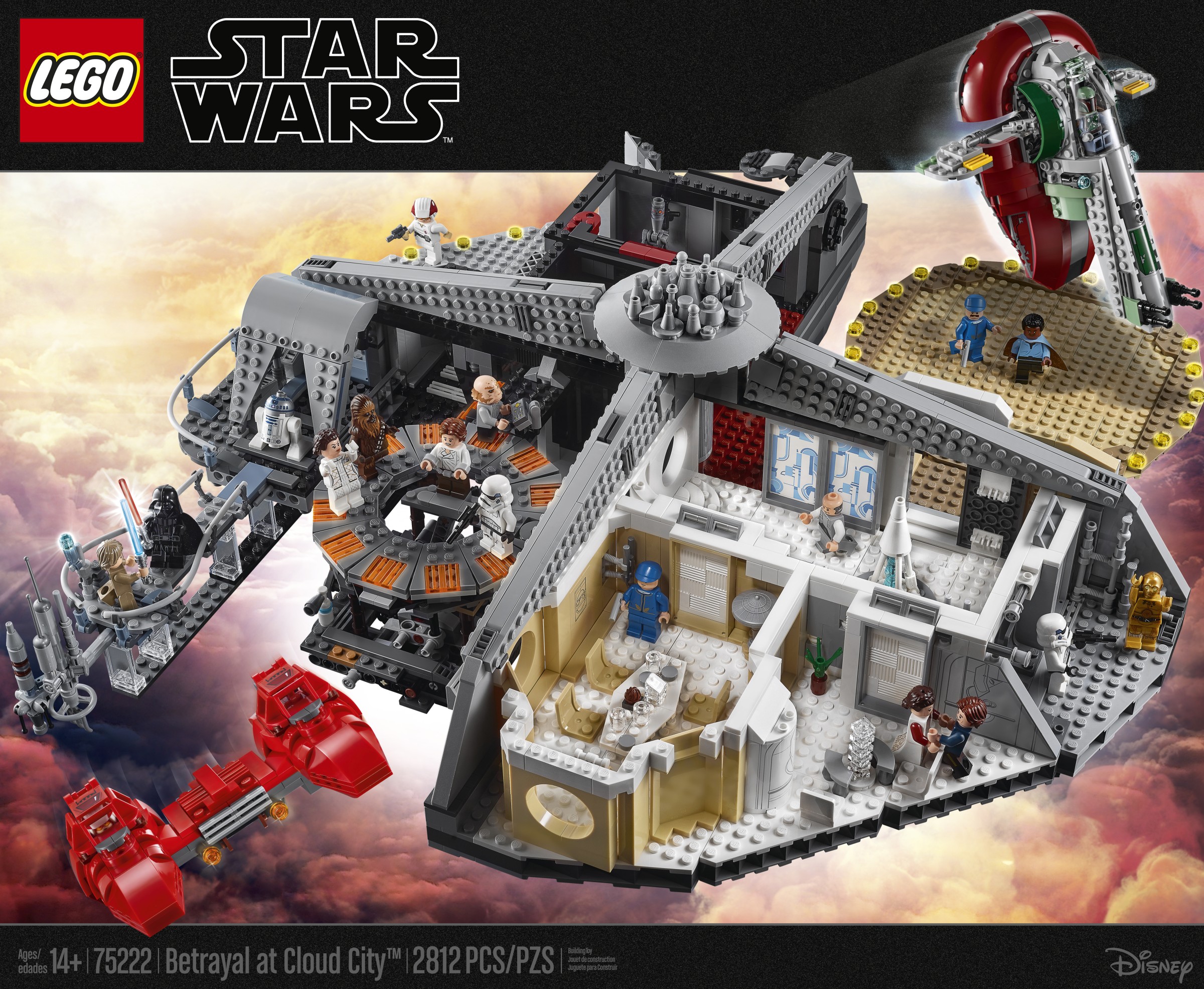 LEGO STAR WARS LUKE SKYWALKER MINIFIGURE Betrayal at Cloud City 75222 NEW