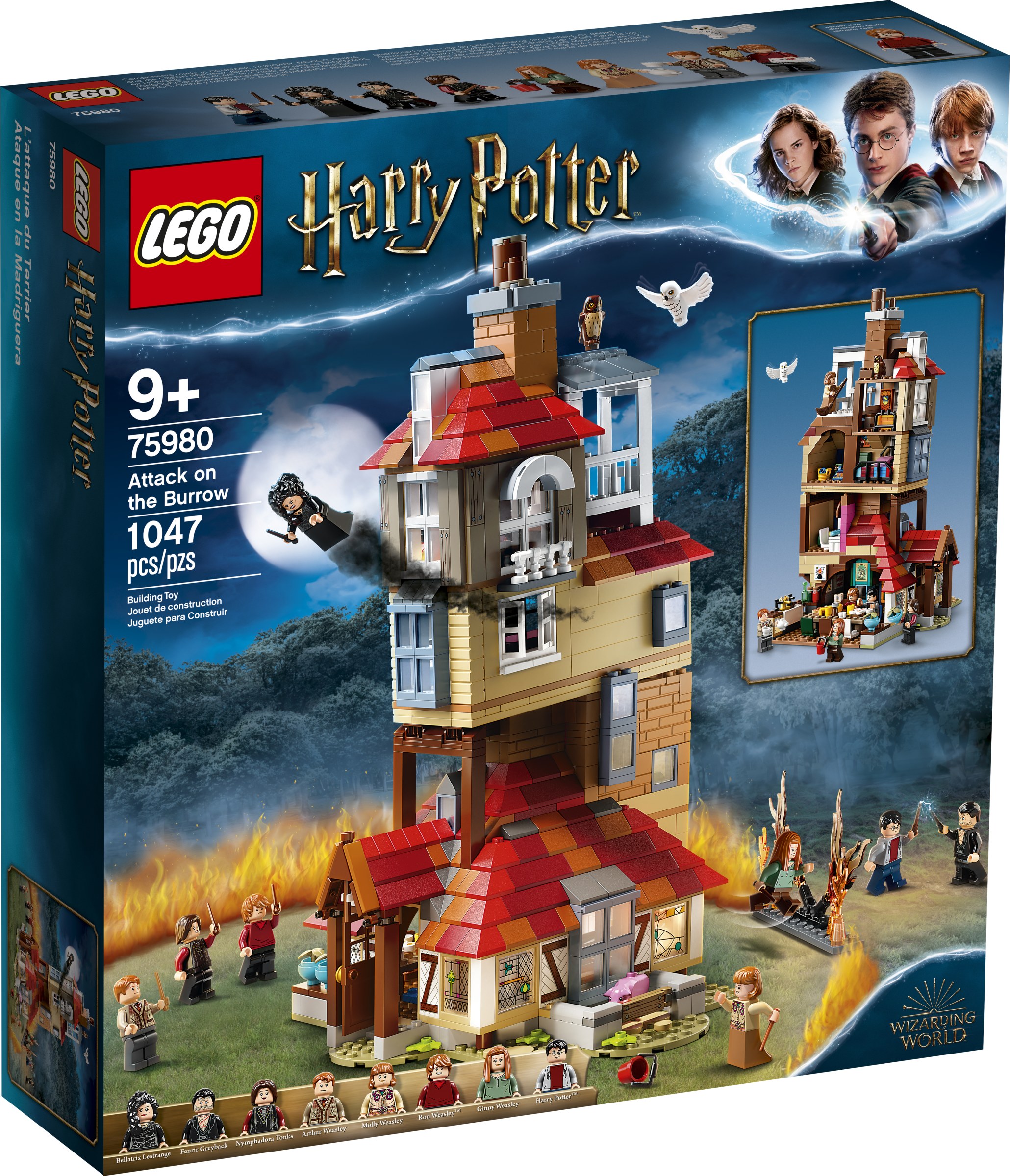 LEGO Harry Potter 2024: Hagrid's Hut, Owlery & more revealed