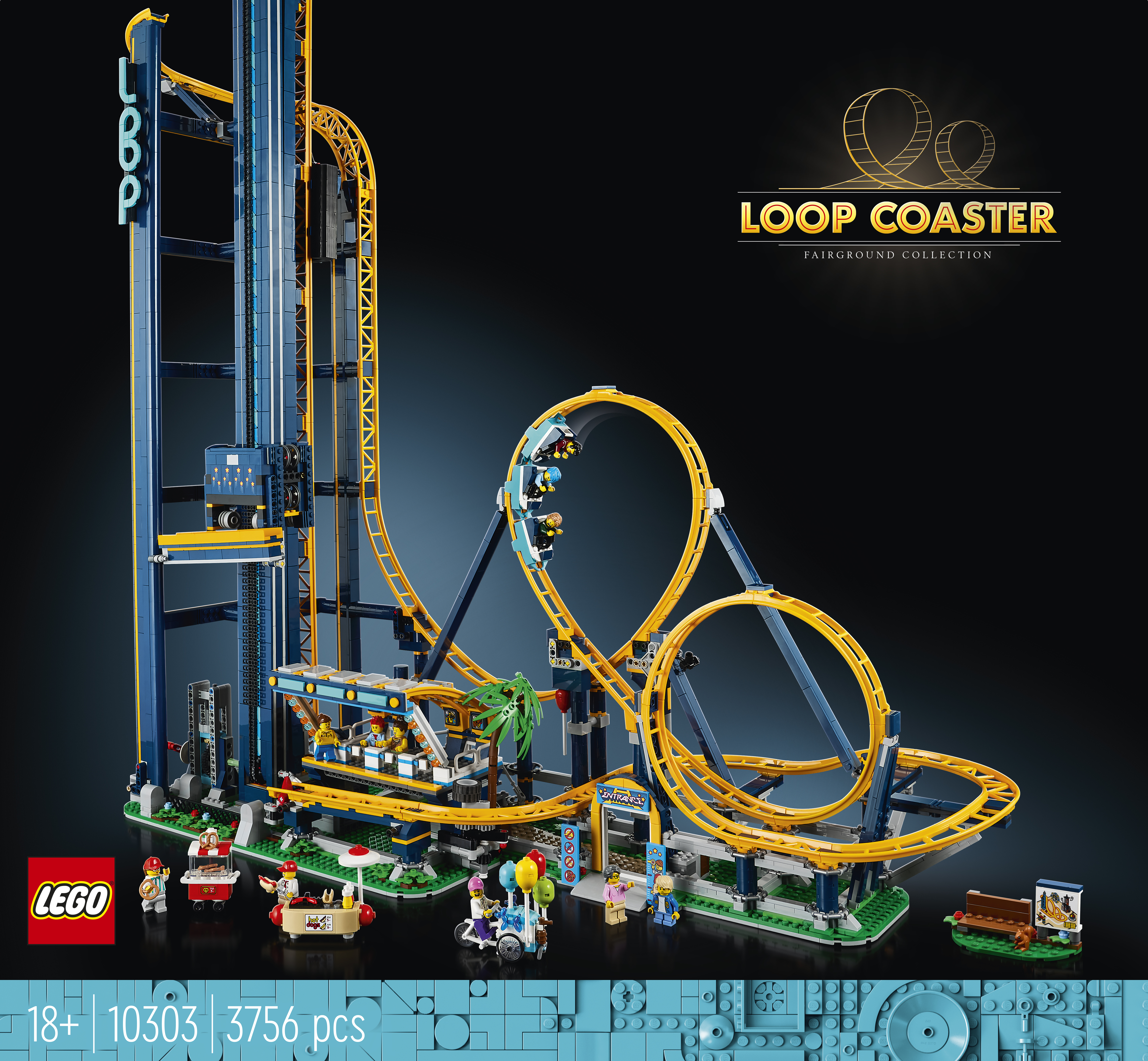 lego looping coaster