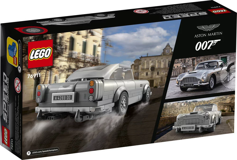 Sturdy Custom 3D Printed LEGO 10262 James Bond Aston Martin DB5