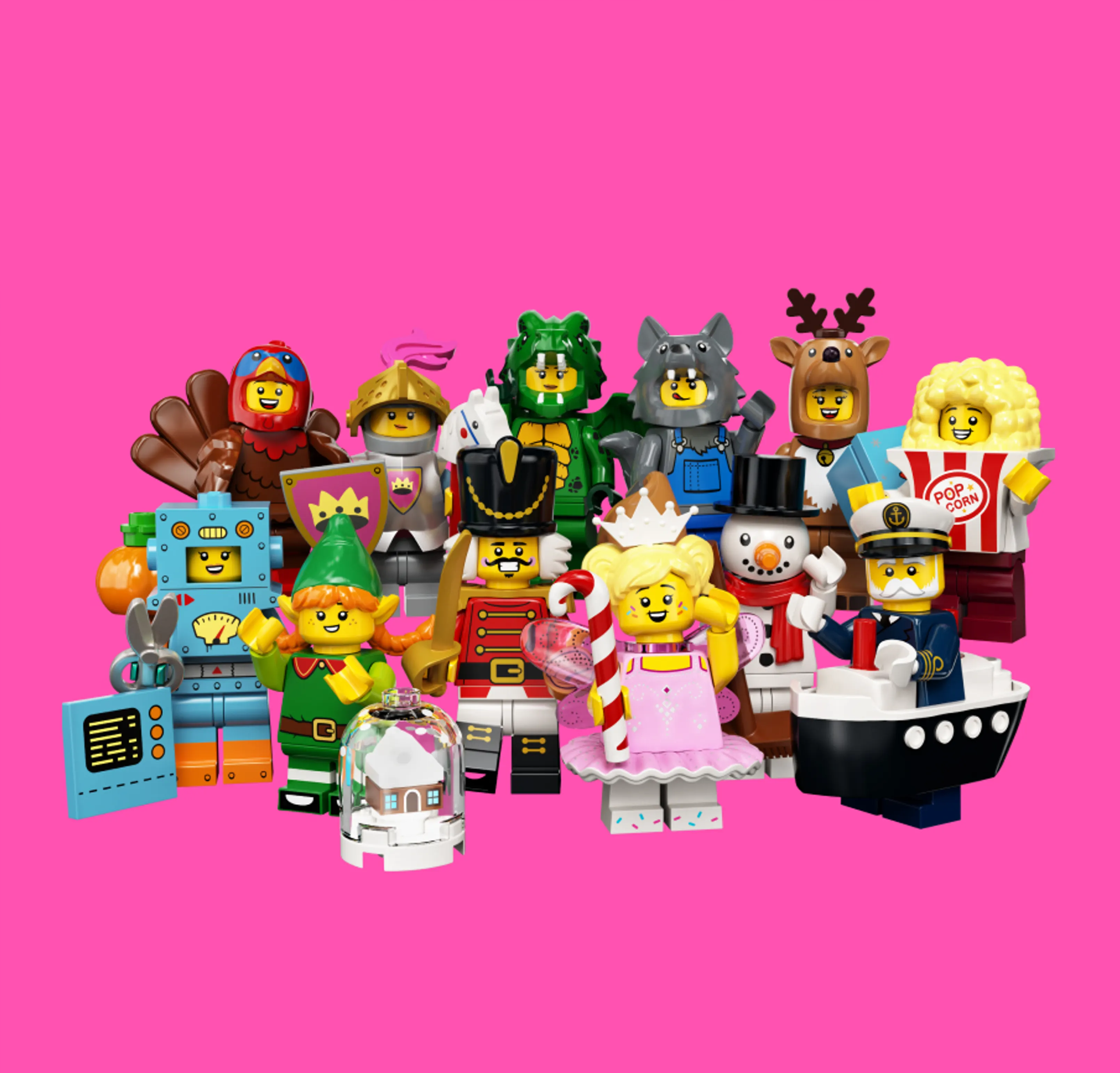 Lego Minifig Heads from all topics Minifigure Many Colours Large Selection 40 D 