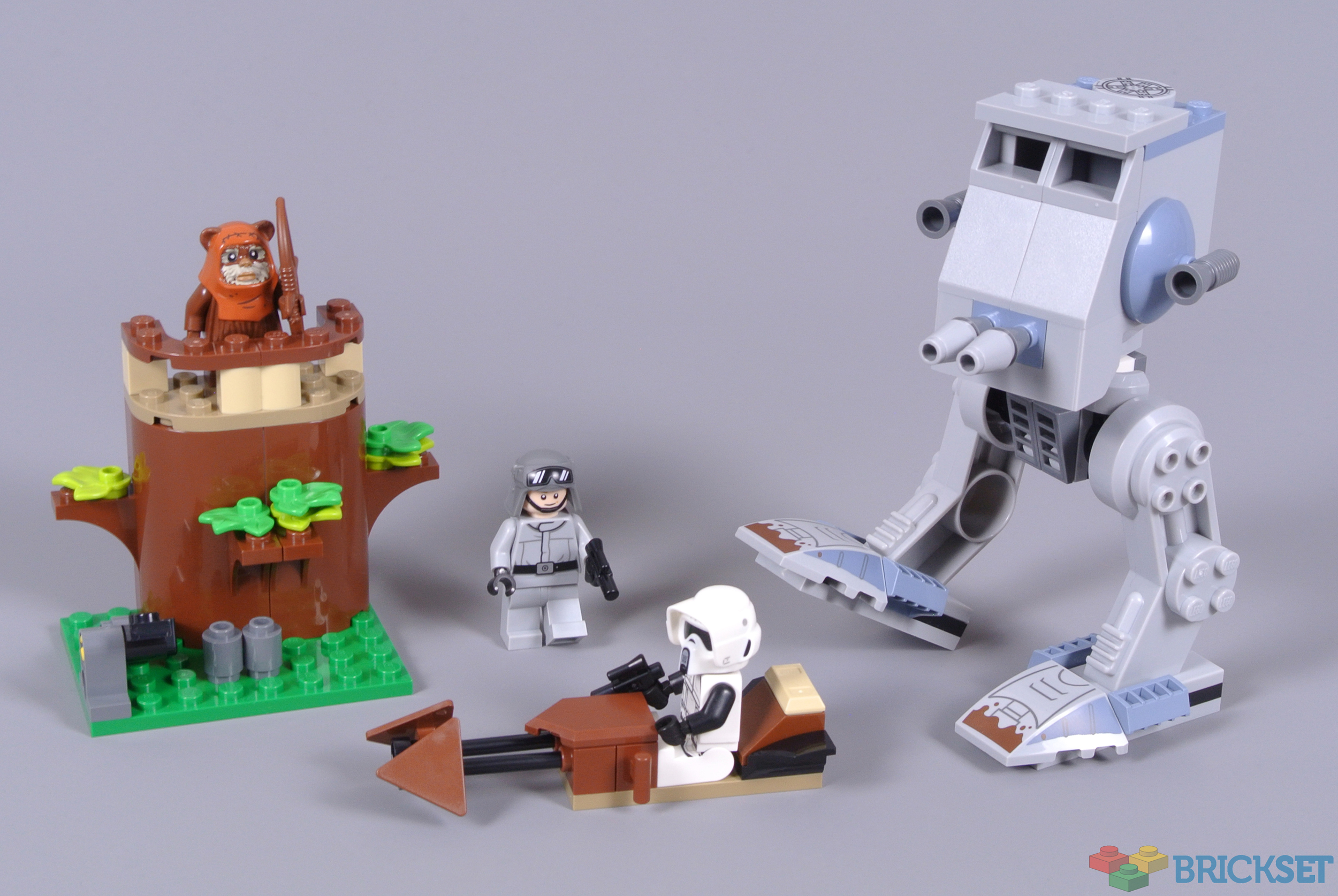 LEGO Star Wars at-ST 75332 Toy Building Set - Featuring Wicket The Ewok and  Scout Trooper Minifigures, Expand Your Collection, Great Gift for