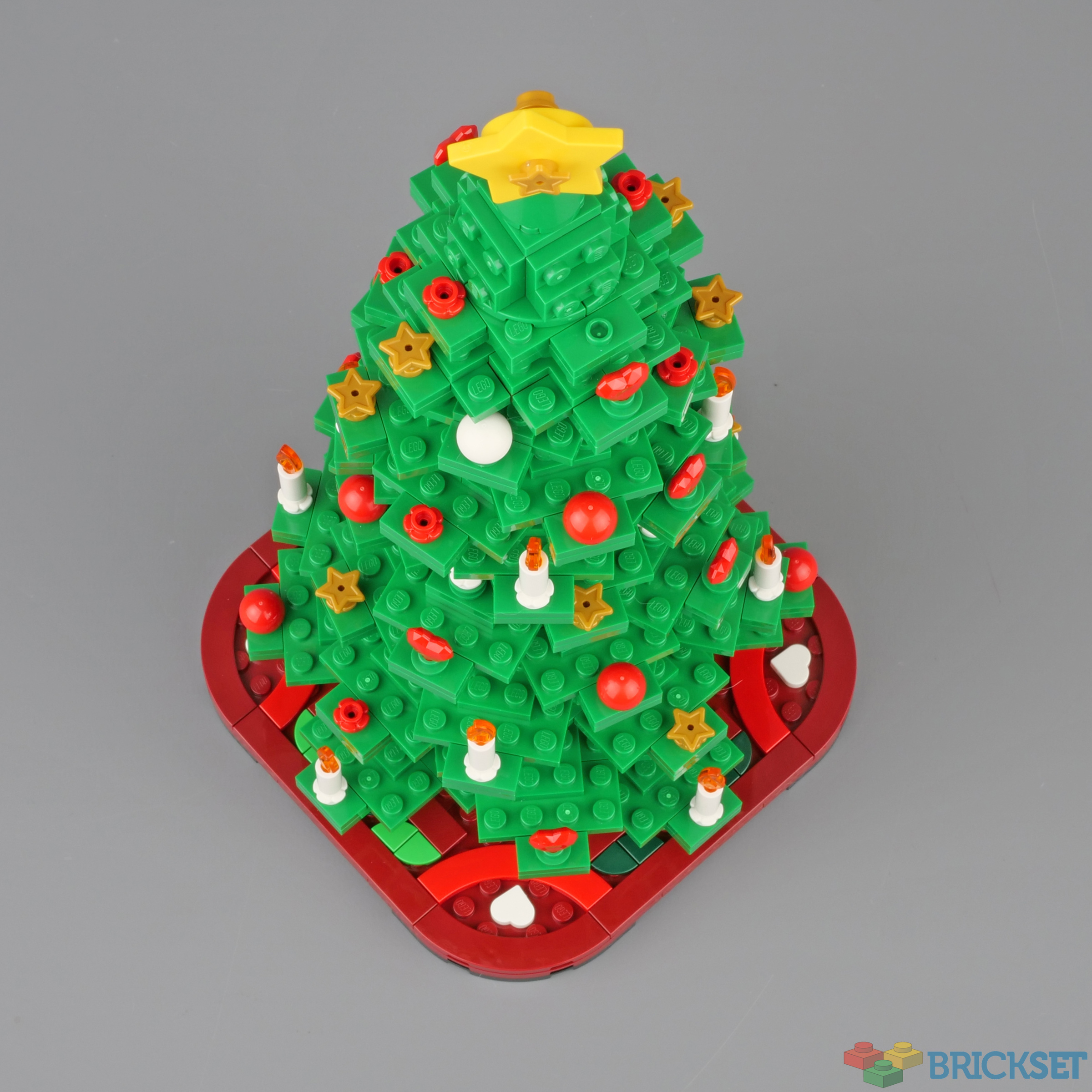 LEGO #40573 CHRISTMAS TREE Presentation, unboxing, speedbuilt 