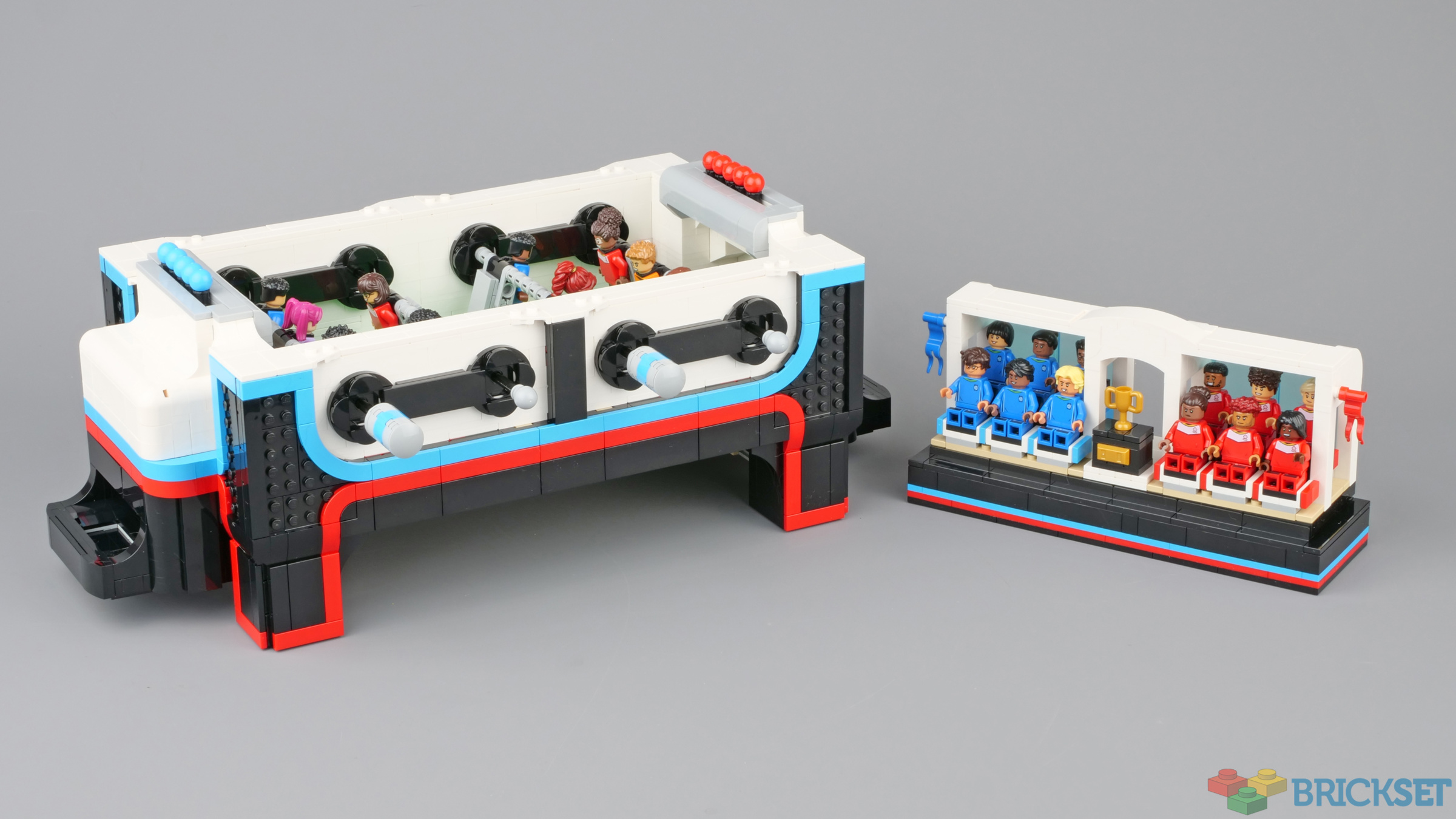LEGO's latest set is a miniature 2,300-piece foosball game table