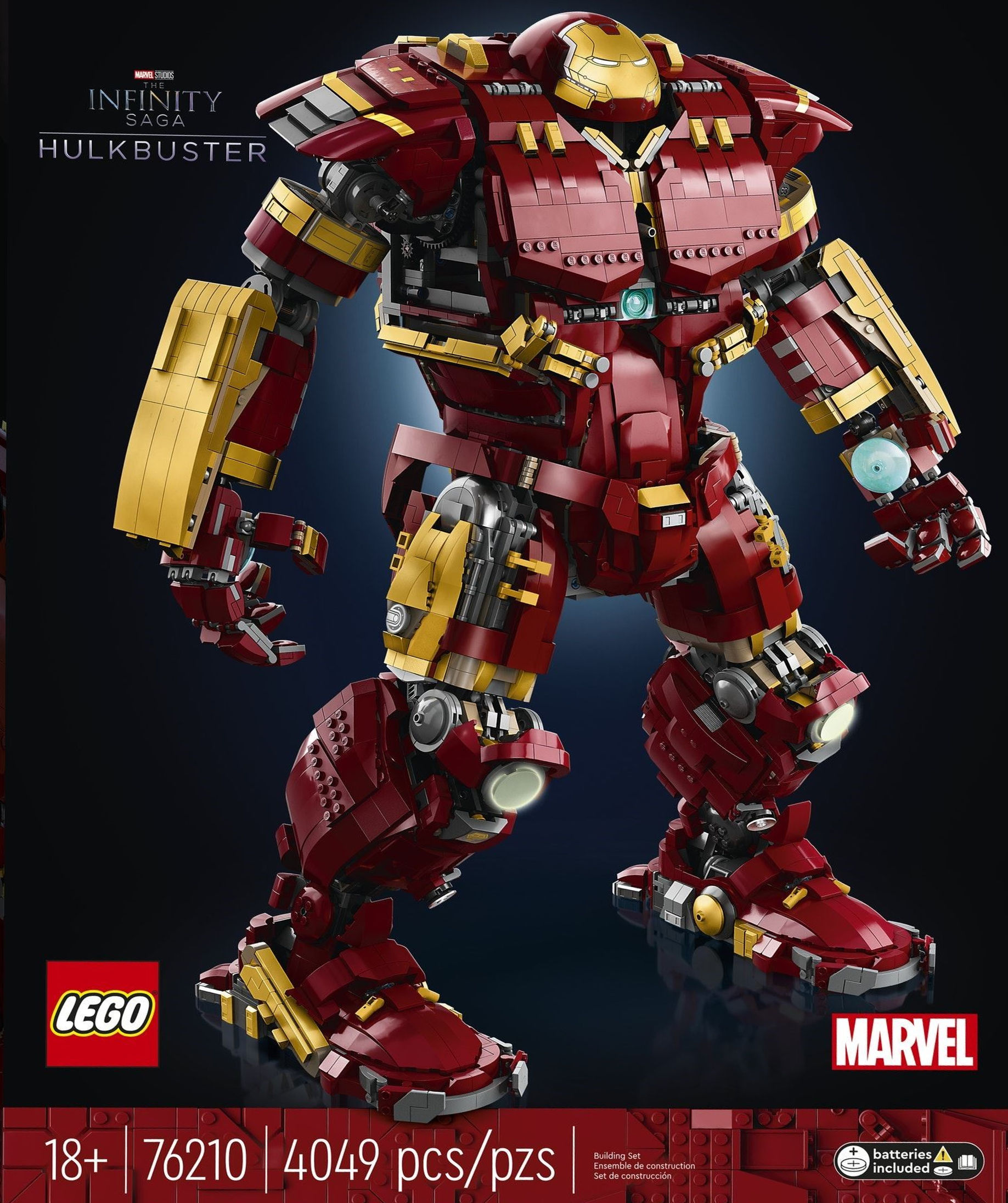 LEGO Marvel Hulkbuster Hard to Find Set 76210