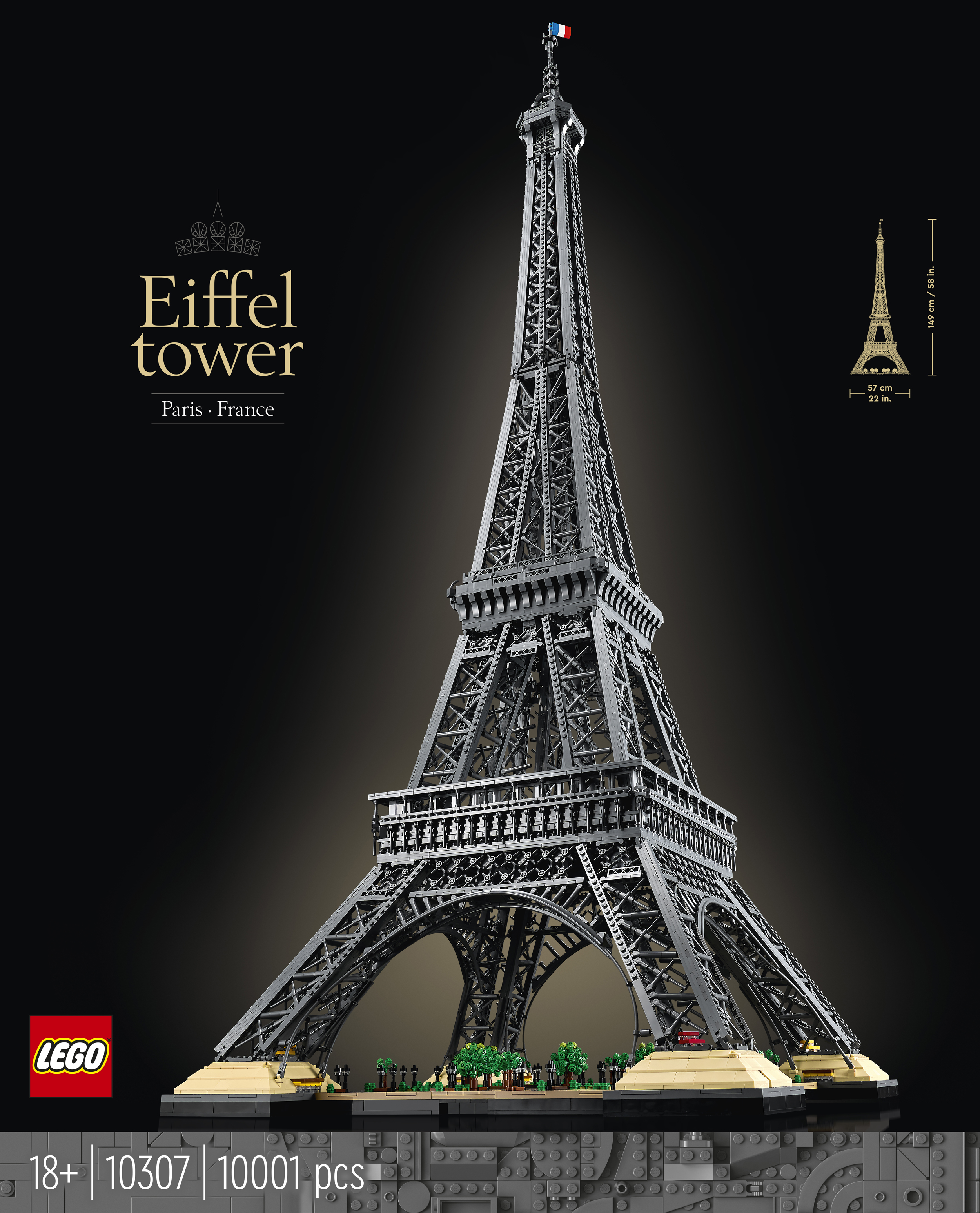 10307 Eiffel Tower | Brickset: LEGO set guide and database