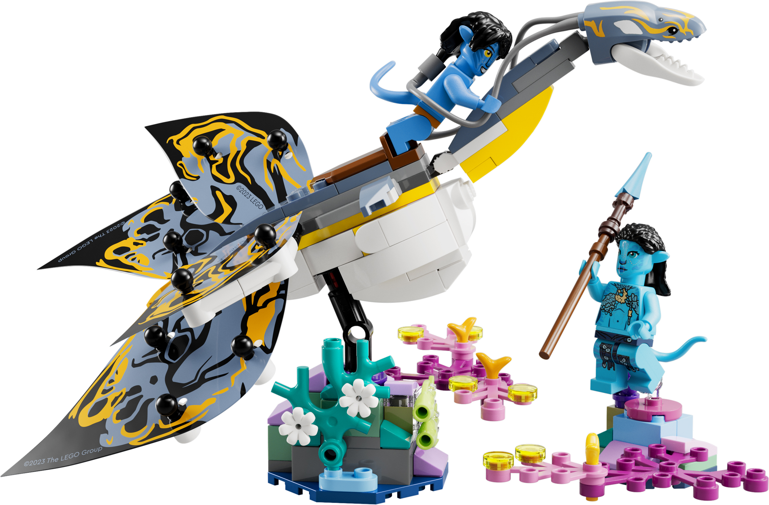 LEGO Avatar: The Way of Water Payakan the Tulkun & Crabsuit 75579, Building  Toy Set, Movie Underwater Ocean with Whale-Like Sea Animal Creature Figure  