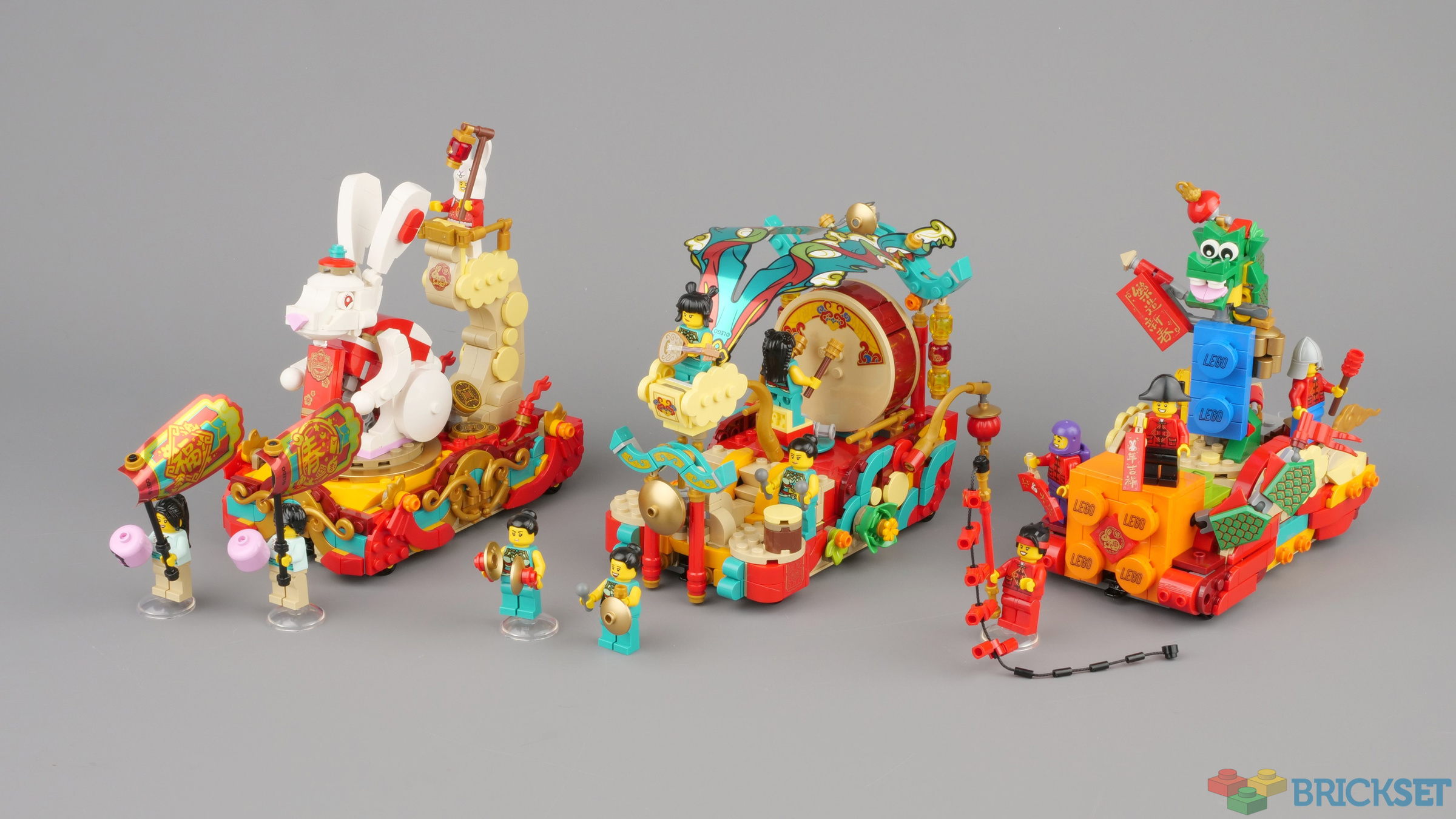 Costco's Dragon LEGO Set for Chinese New Year - Parade