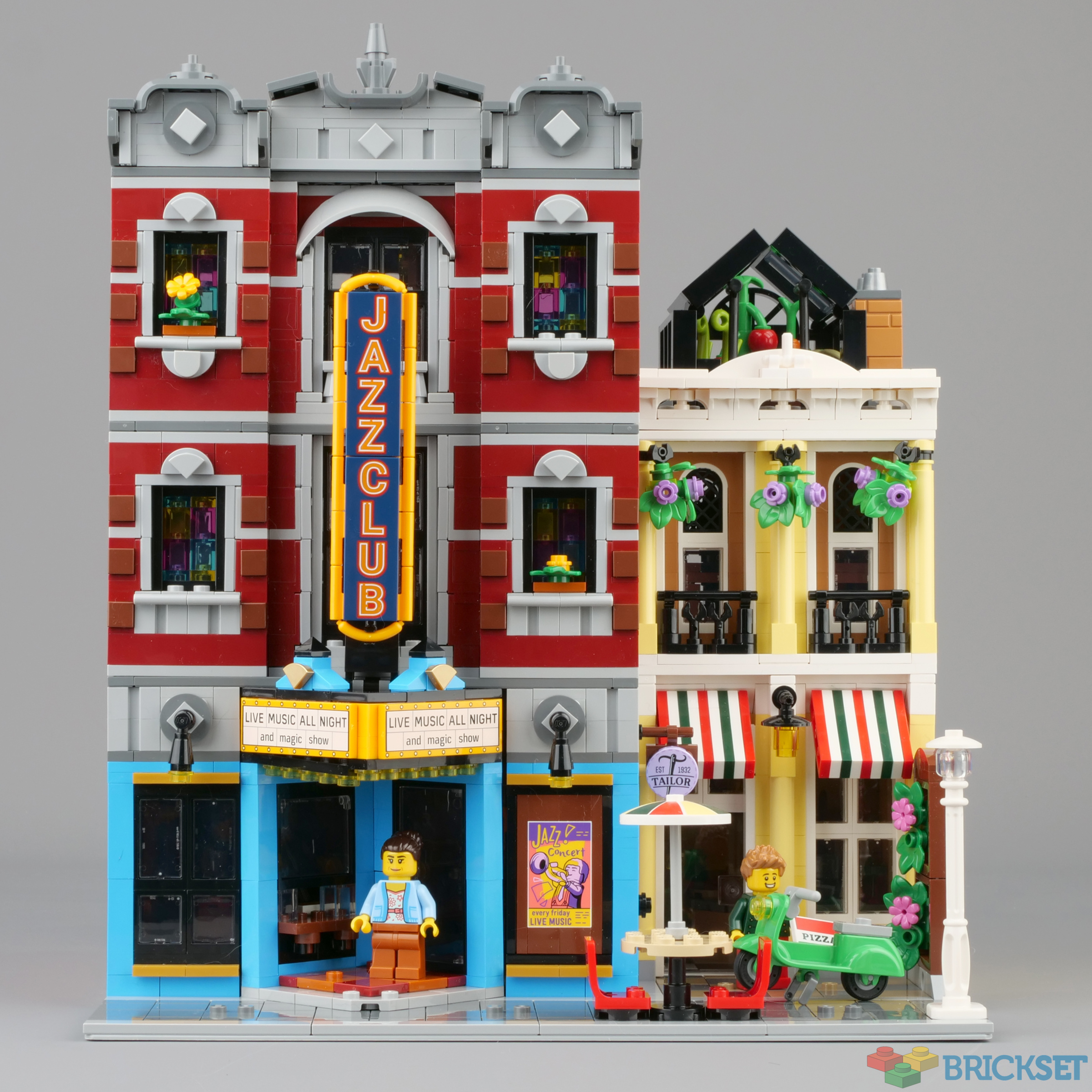 LEGO Icons 10312 Modular Buildings Collection - Jazz Club : A great night  out on the town modular [Review] - The Brothers Brick
