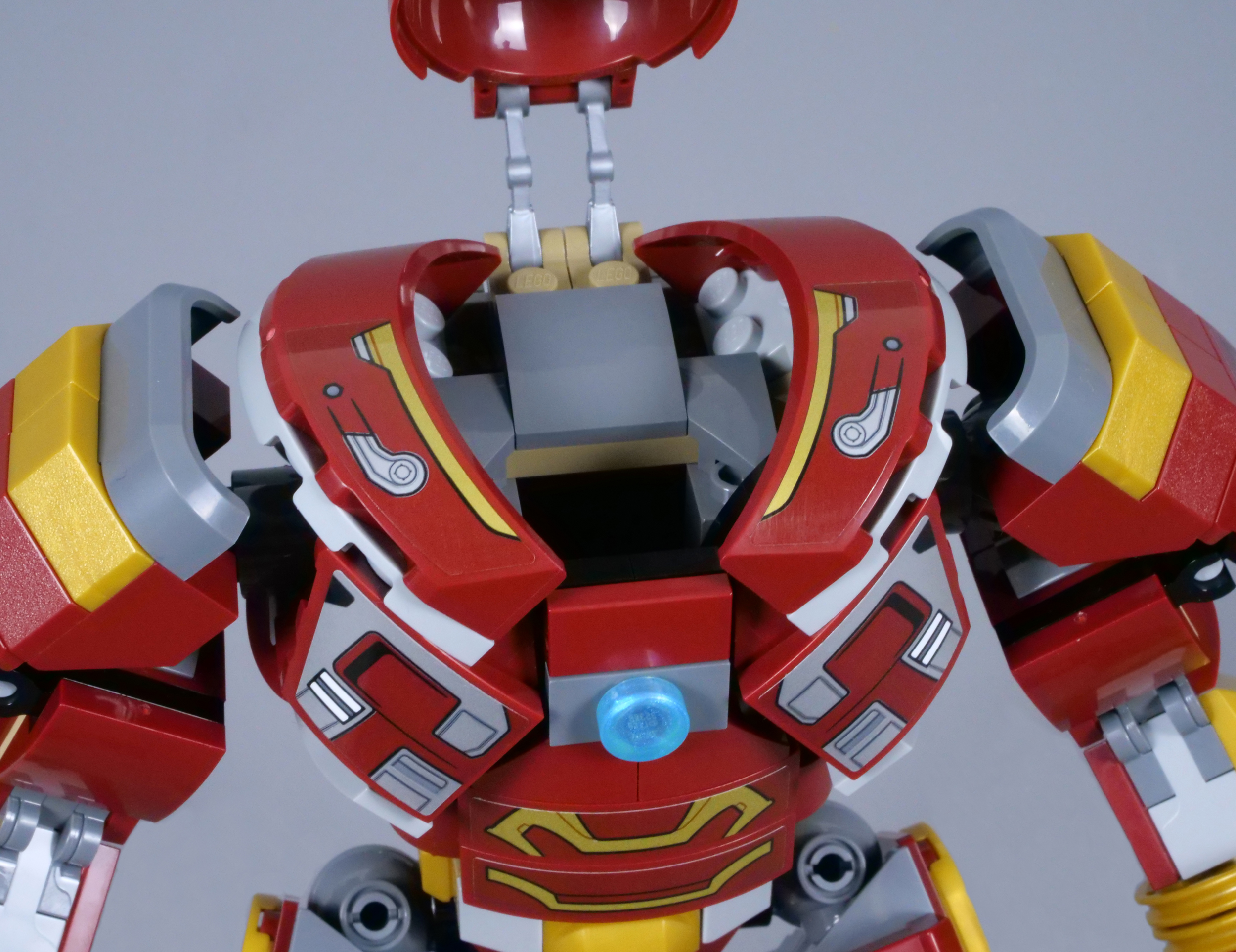 lego marvel superheroes custom hulkbuster (no minifigure)