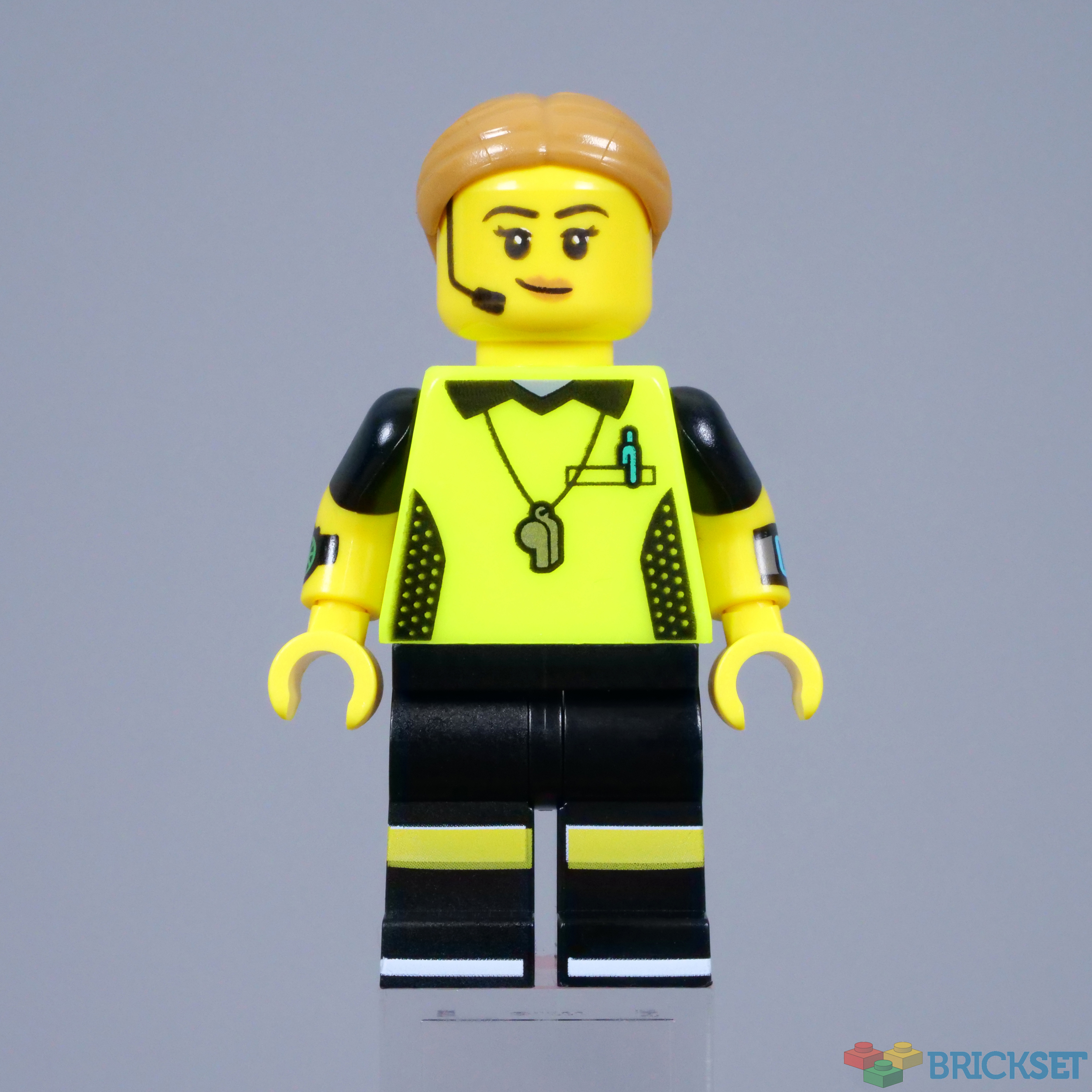 Lego mascot costume blue™ red and giant yellow. Costume de Lego
